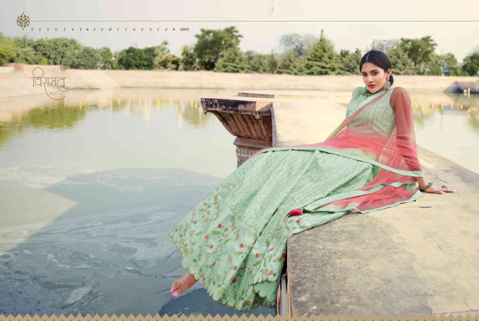 Virasat Kadambari 1001 To 1006 Designer Partywear Gown view 6