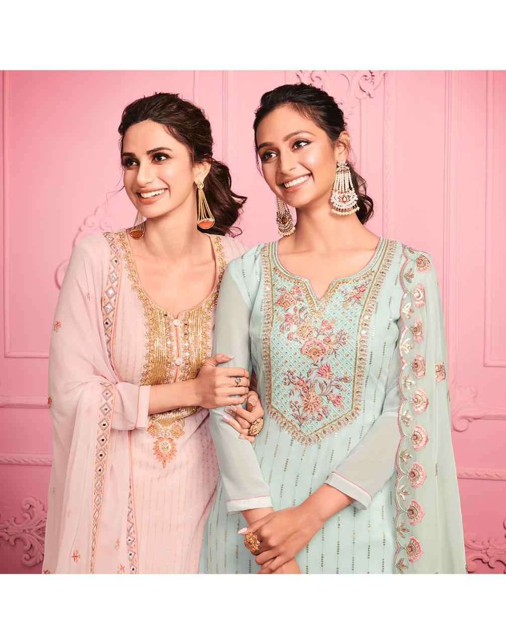 Aliizeh Murad Vol 1 Party Wear Straight Suit Collection at Best Rate view 7