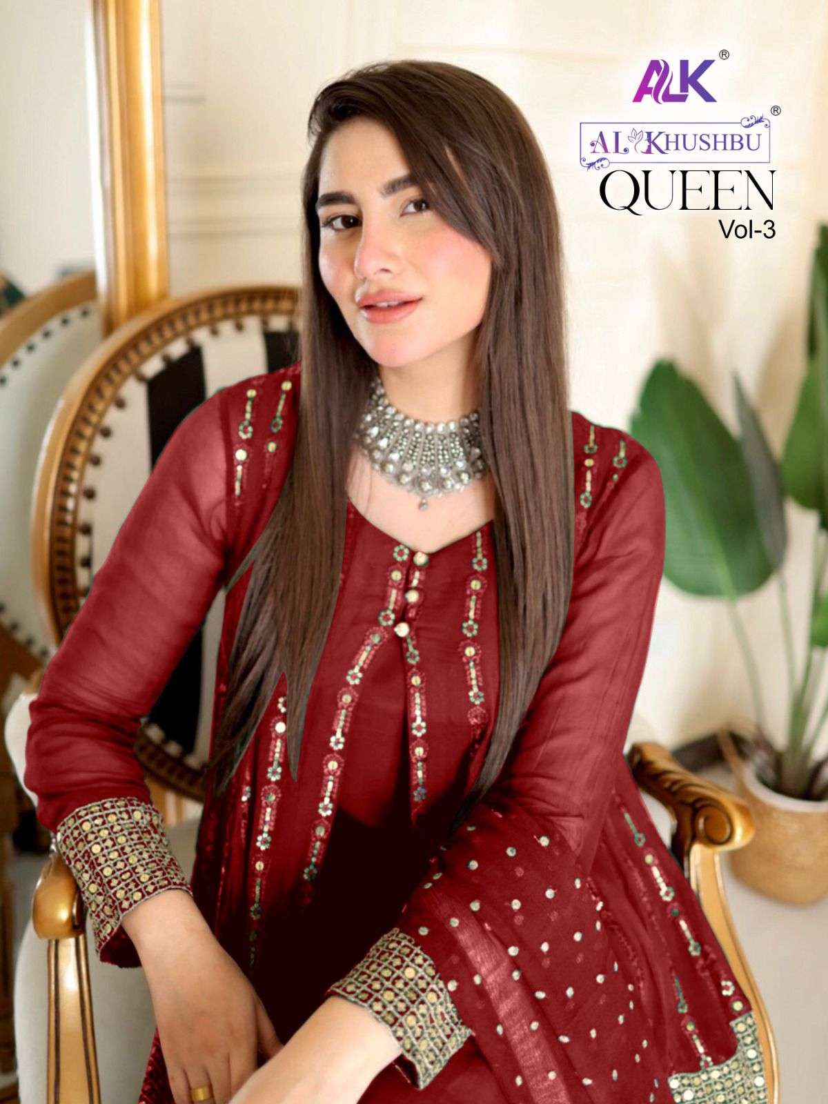 Al Khushbu Queen Vol 3 Pakistani Designer Suit