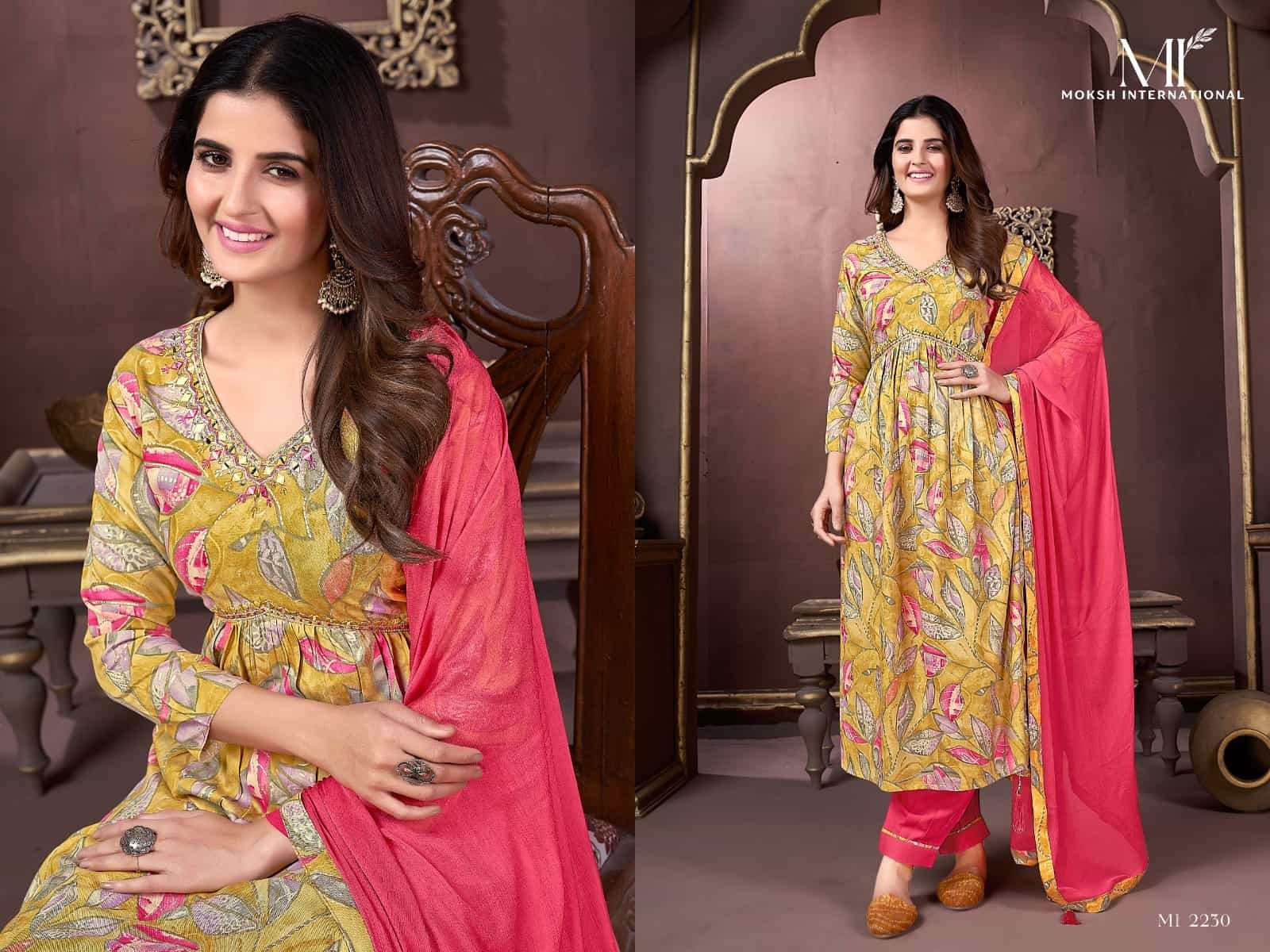 Moksh Afgani Alia Vol 2 Fancy Premium Designer alia Style Dress Buy Online view 5