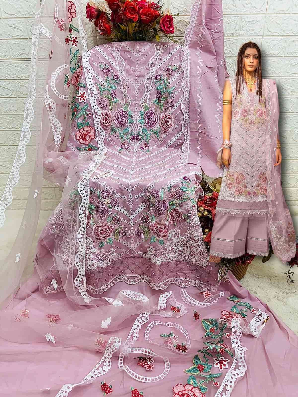 Fepic Rosemeen C-1792 Embroidered Cotton Suit view 2