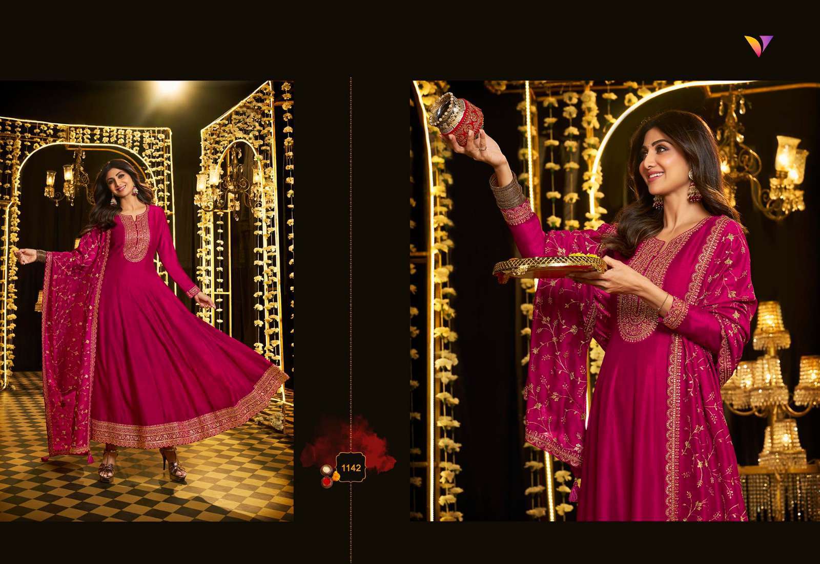Viradi Vatsam Festive Colletion By Shilpa Readymade Designs Traditional Dress view 6