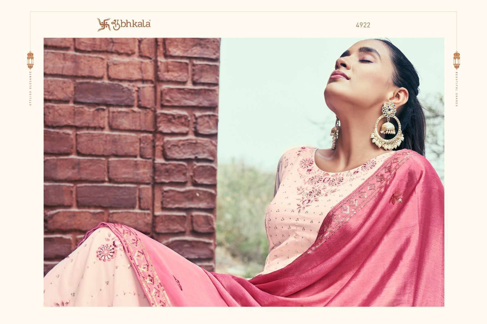 Shubhkala Flory Vol 36 Designer Wedding Wear Gharara Sharara Dress Exporter view 9