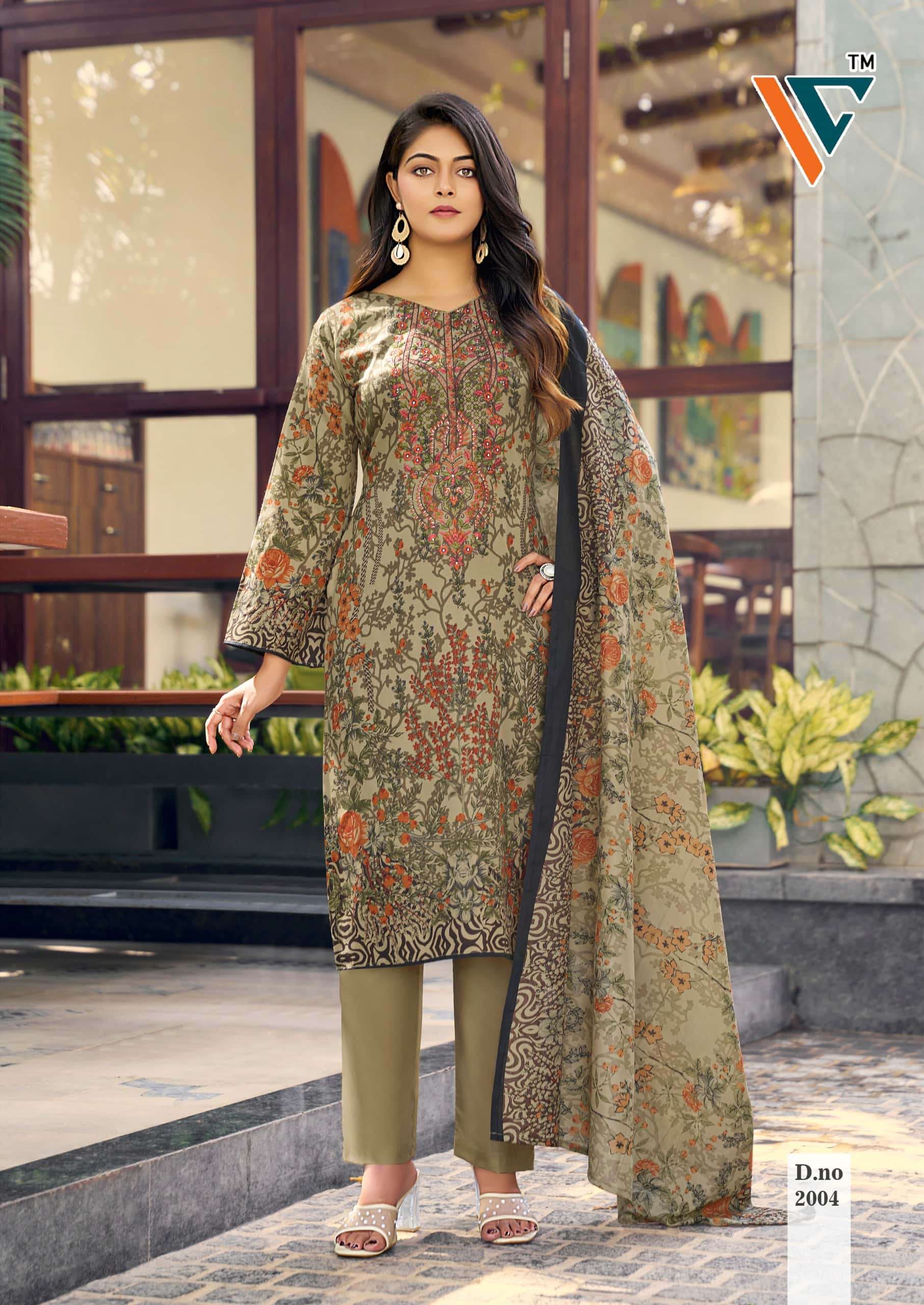 Vandana Fashion Madhubala Vol 2 Exclusive Karachi Cotton Suit view 5