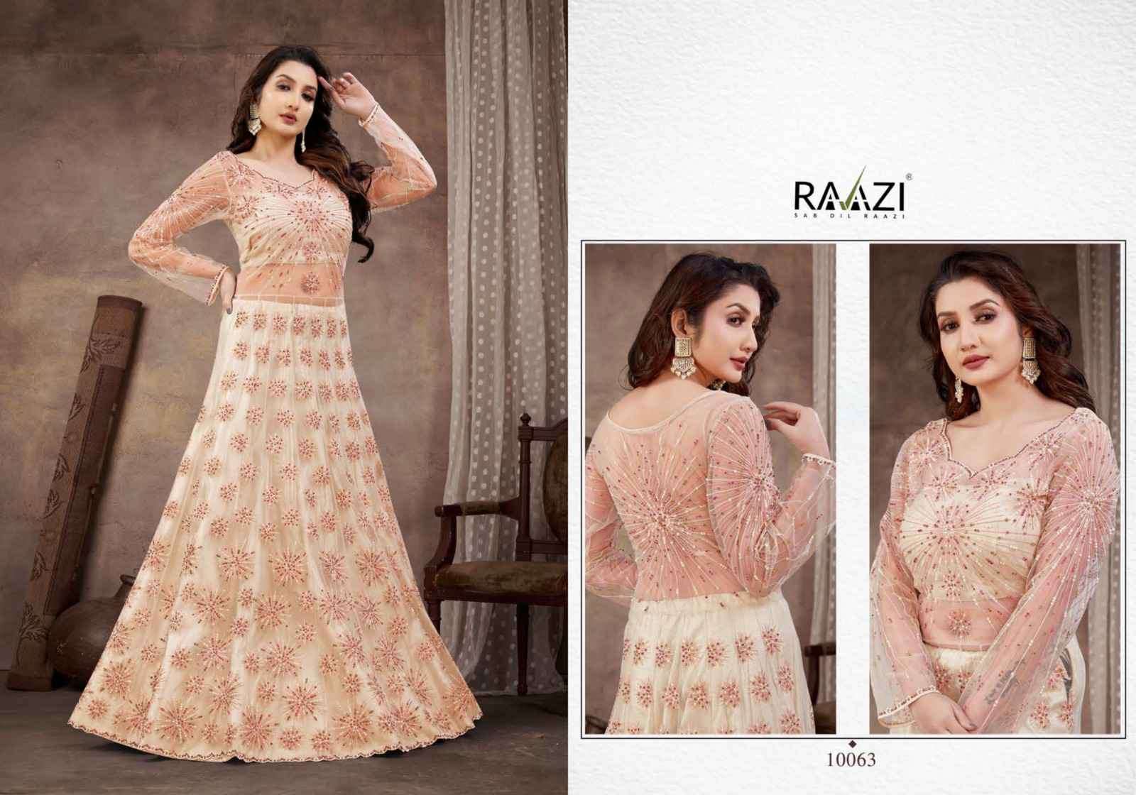Rama Fashion Raazzi Neerja 10062 To 10069 Designer Party Wear Gown Exporter view 4