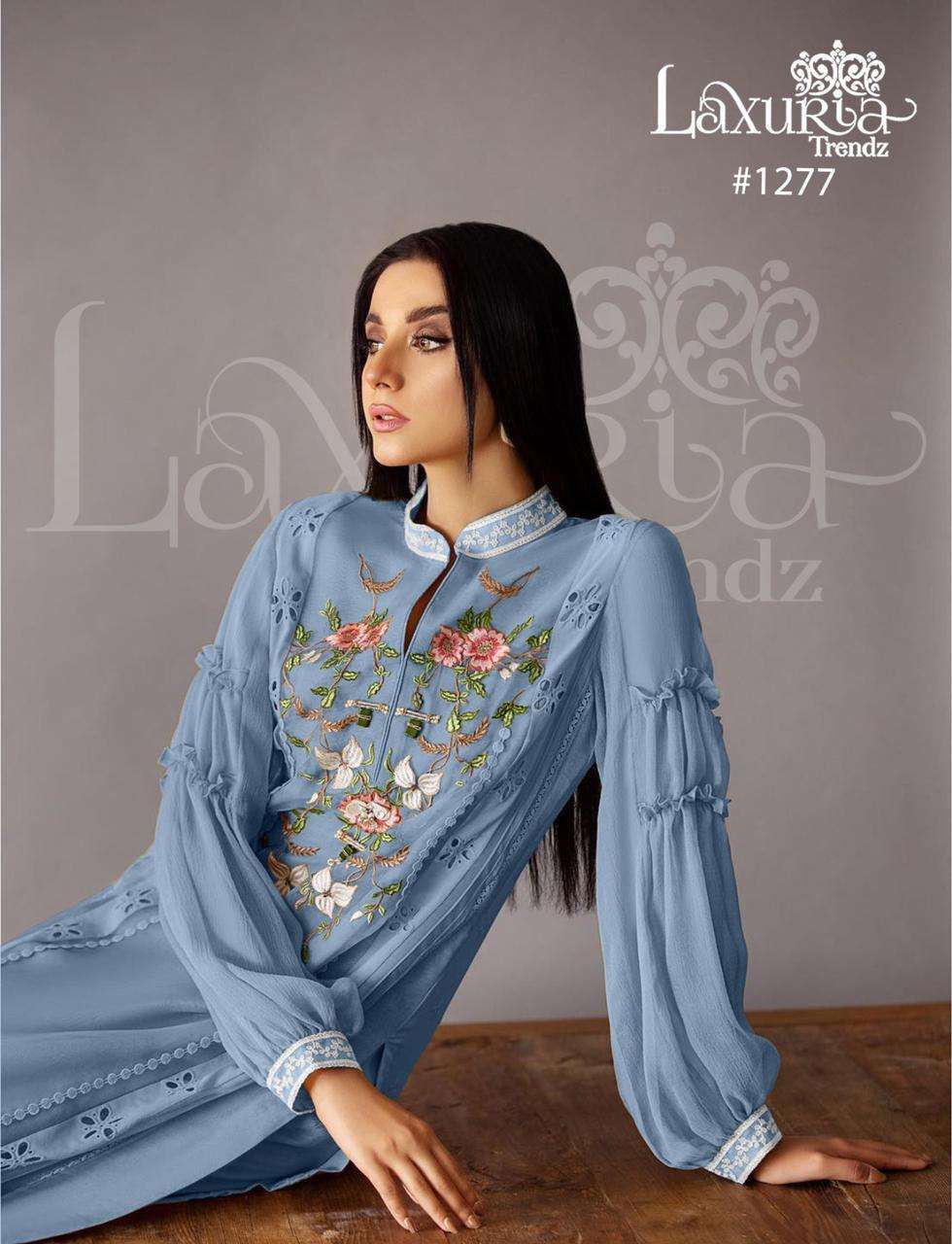 Laxuria Trends 1277 Exclusive Fancy Designer Readymade Suit Wholasaler view 3