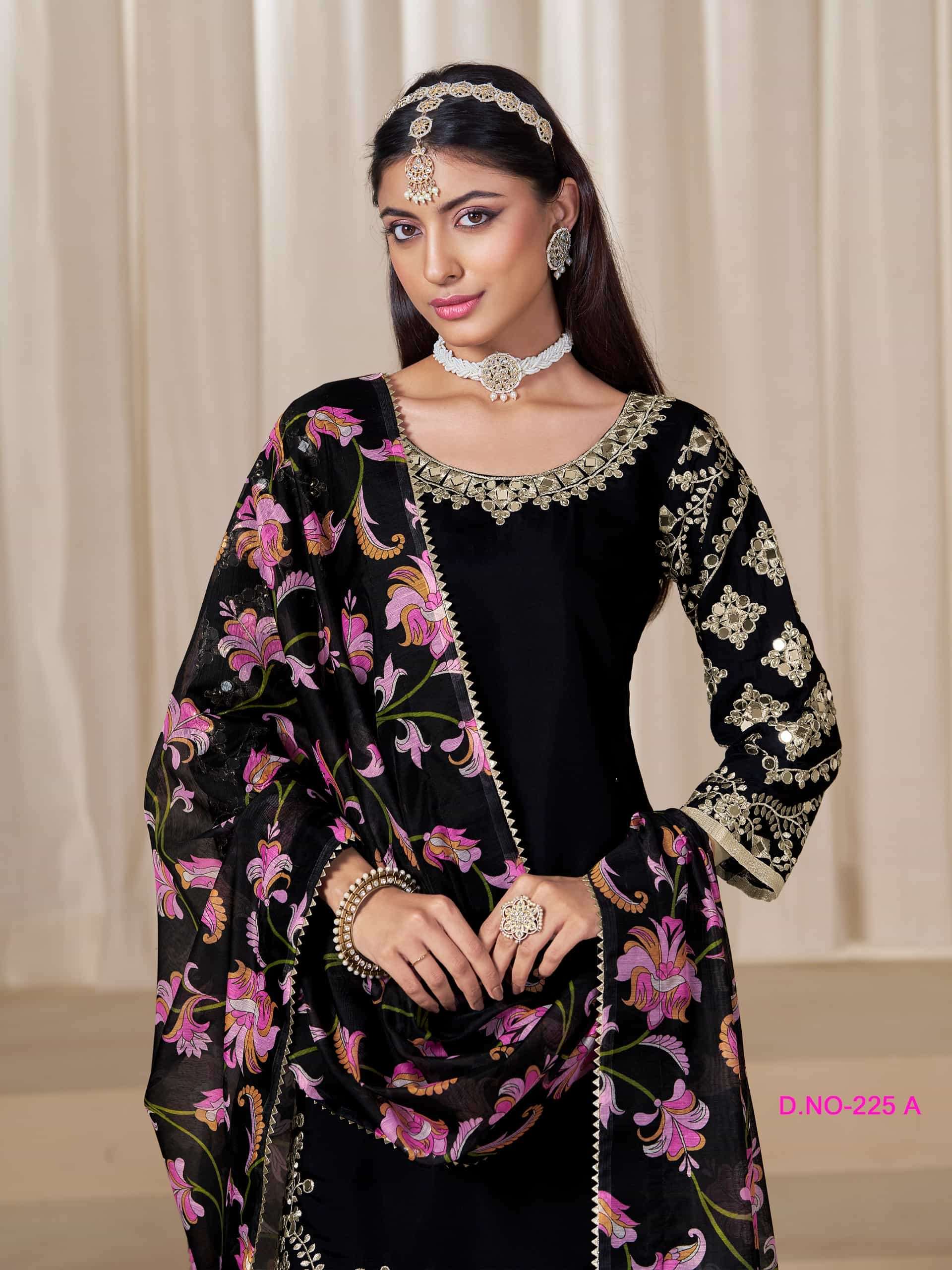Aanaya Vol 225 Patiyal Style Silk Suit view 6