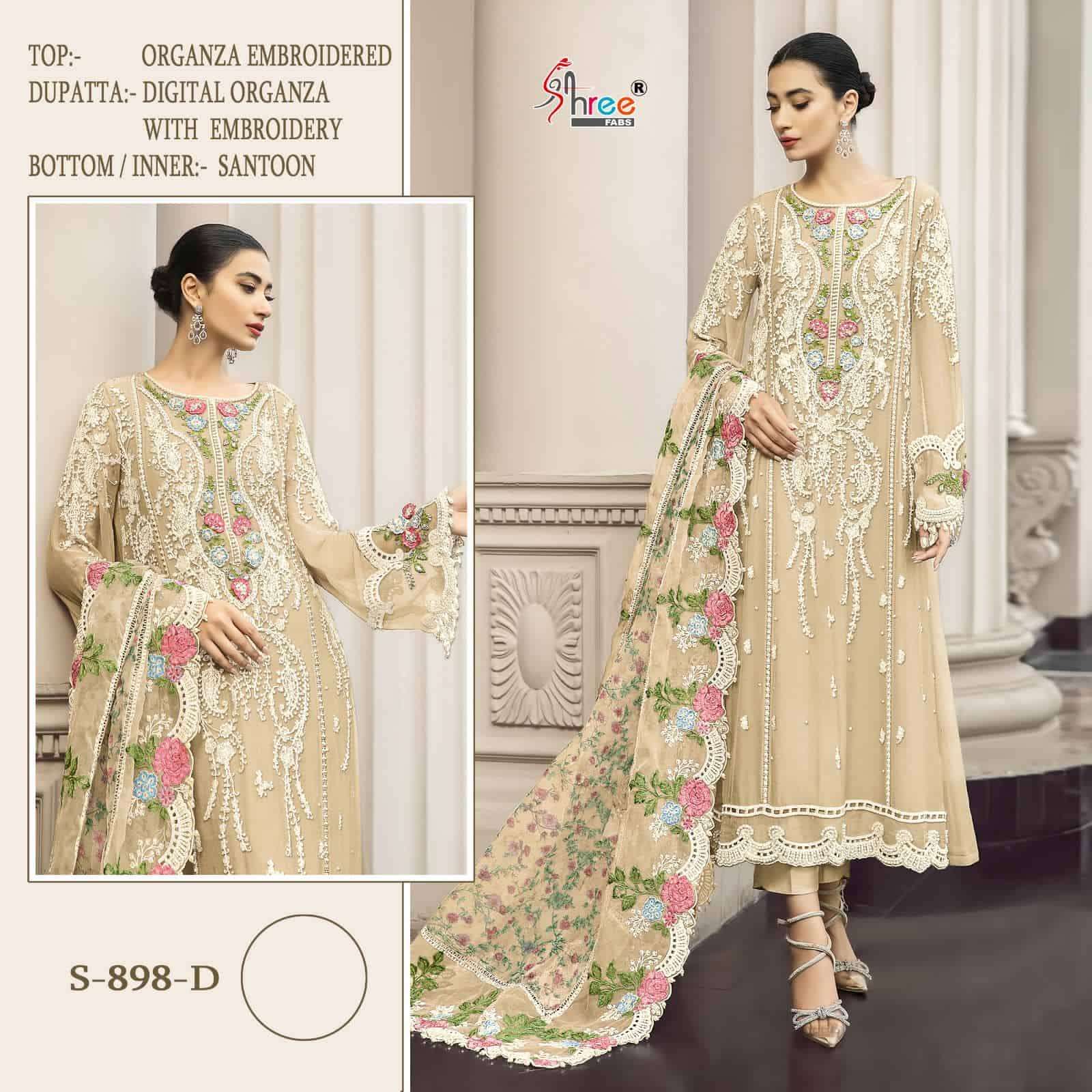 Shree Fabs S 898 Colors Festive Wear Style Designer Pakistani Salwar Suit Wholesalers view 2