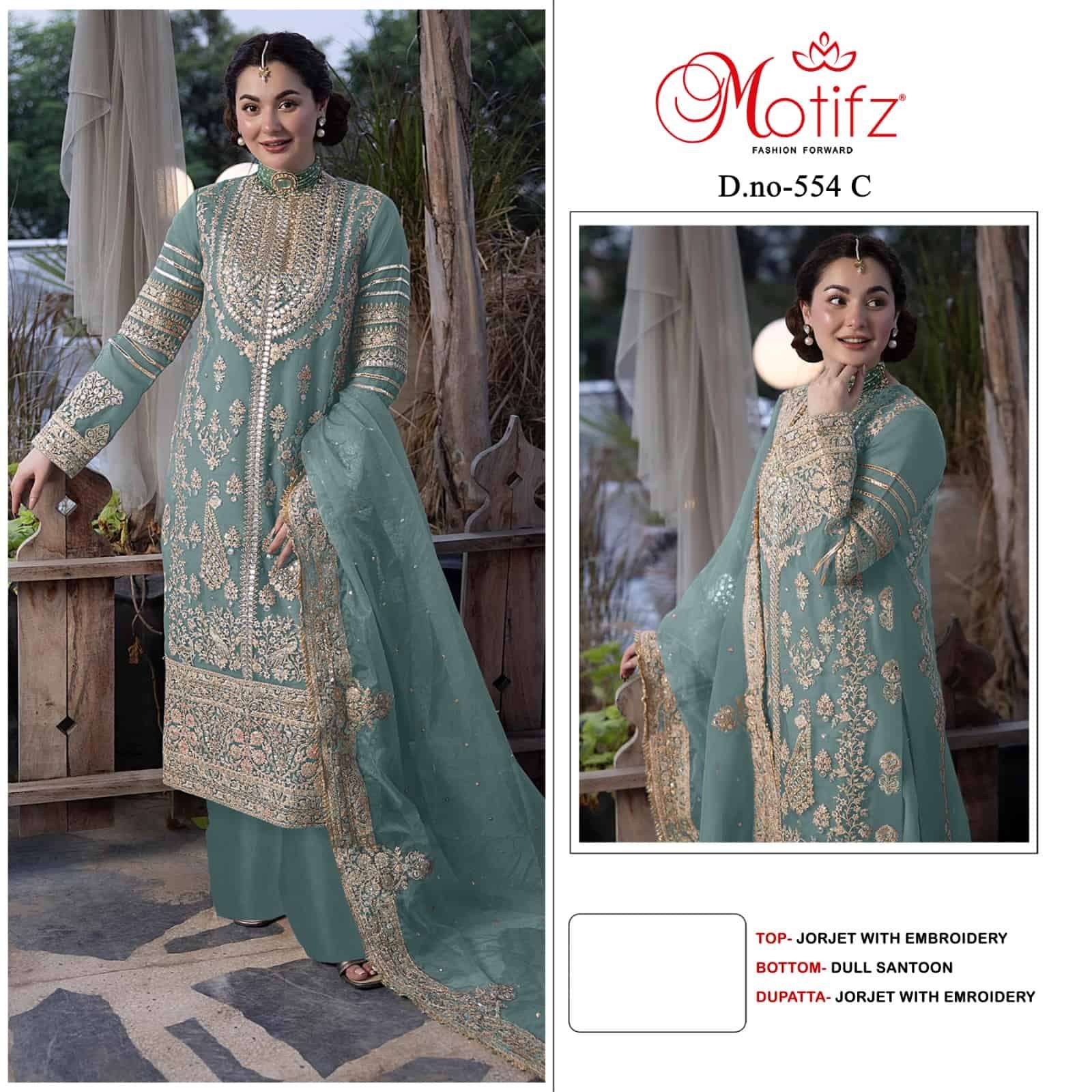 Motifz 554 C Exclusive Heavy Pakistani Designer Collection