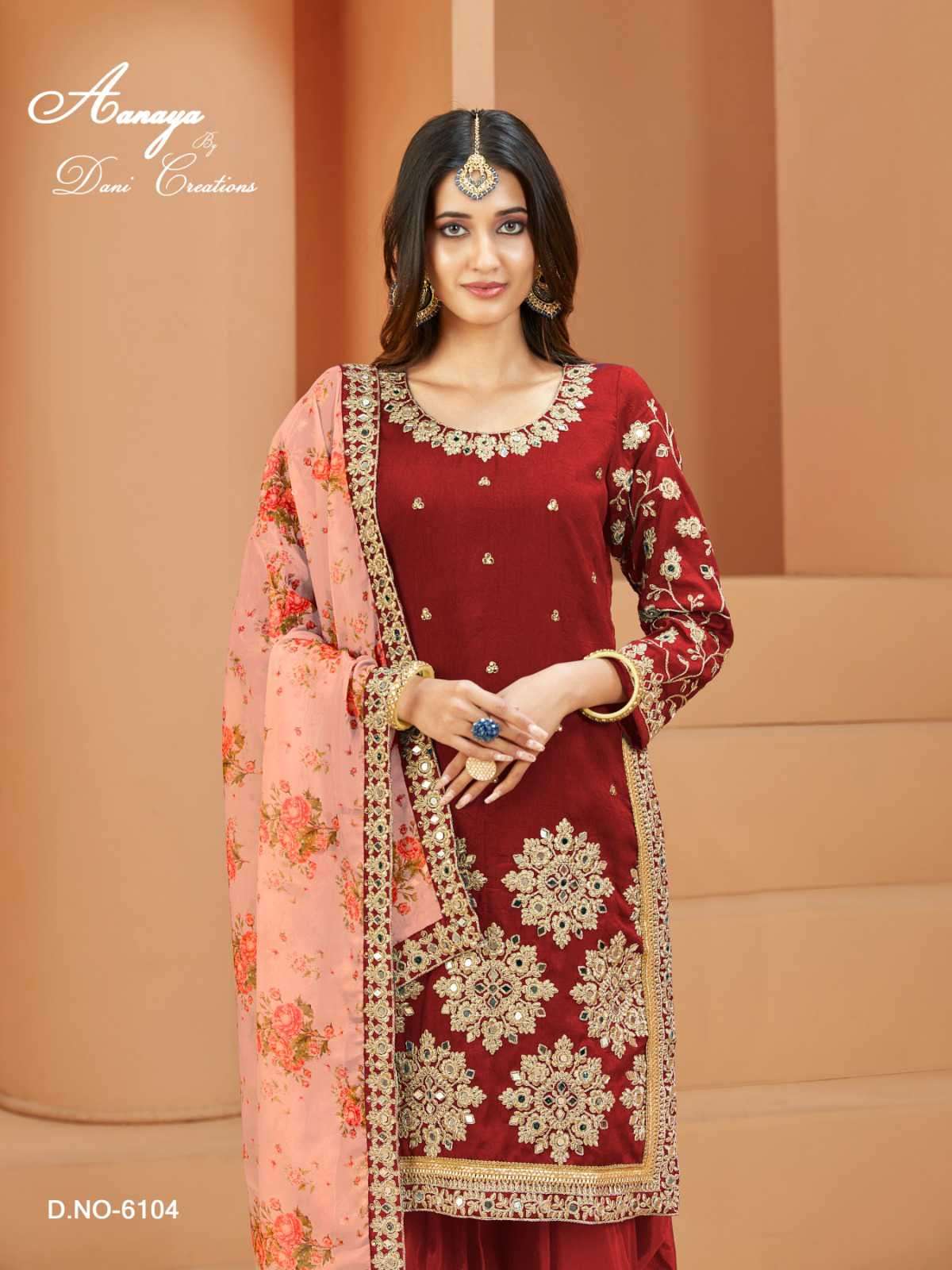 Aanaya Vol 161 Festive Wear Designer Silk Dress New Arrivals view 6