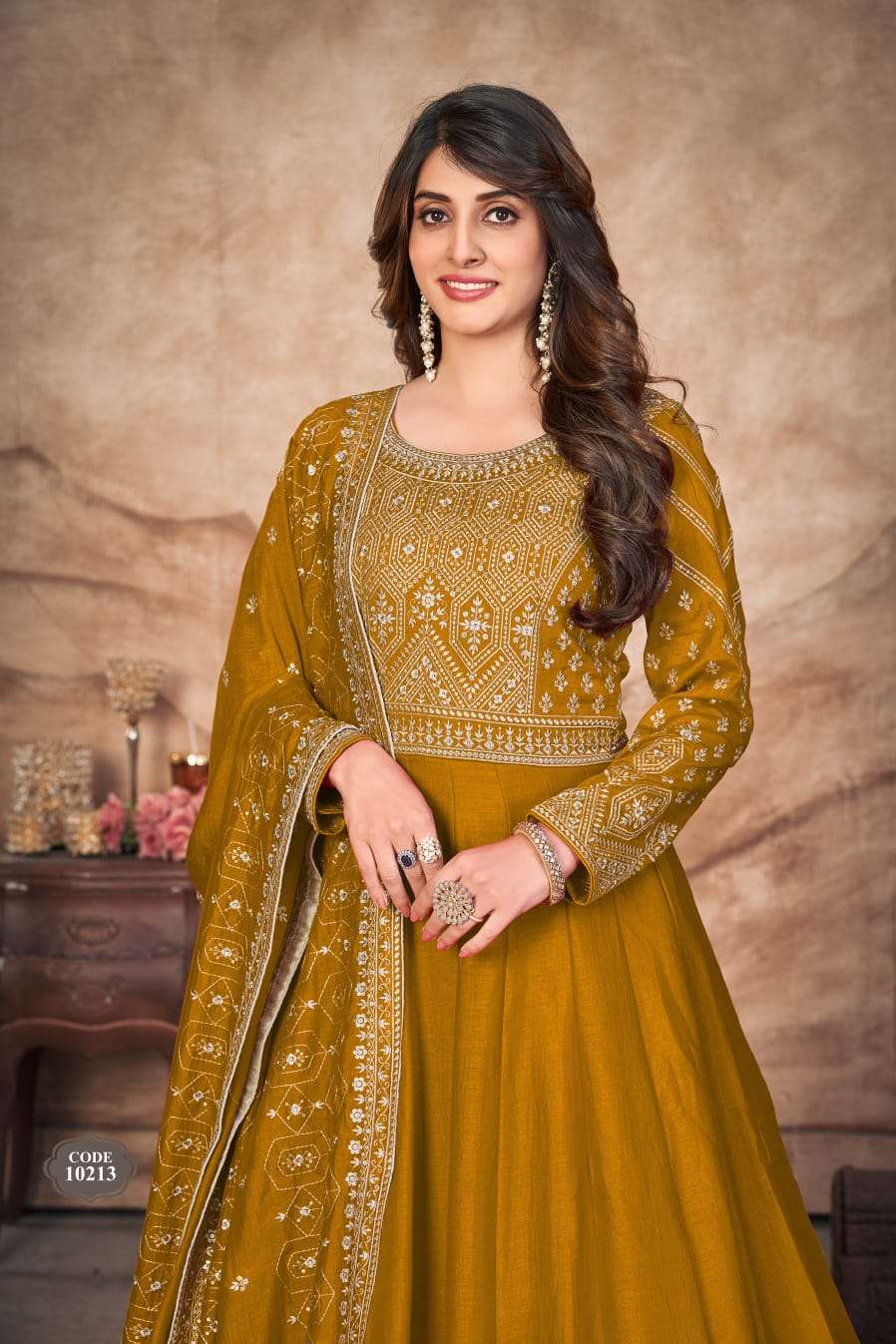 Anjubaa Vol 21 Latest Designer Partywear Dress view 5