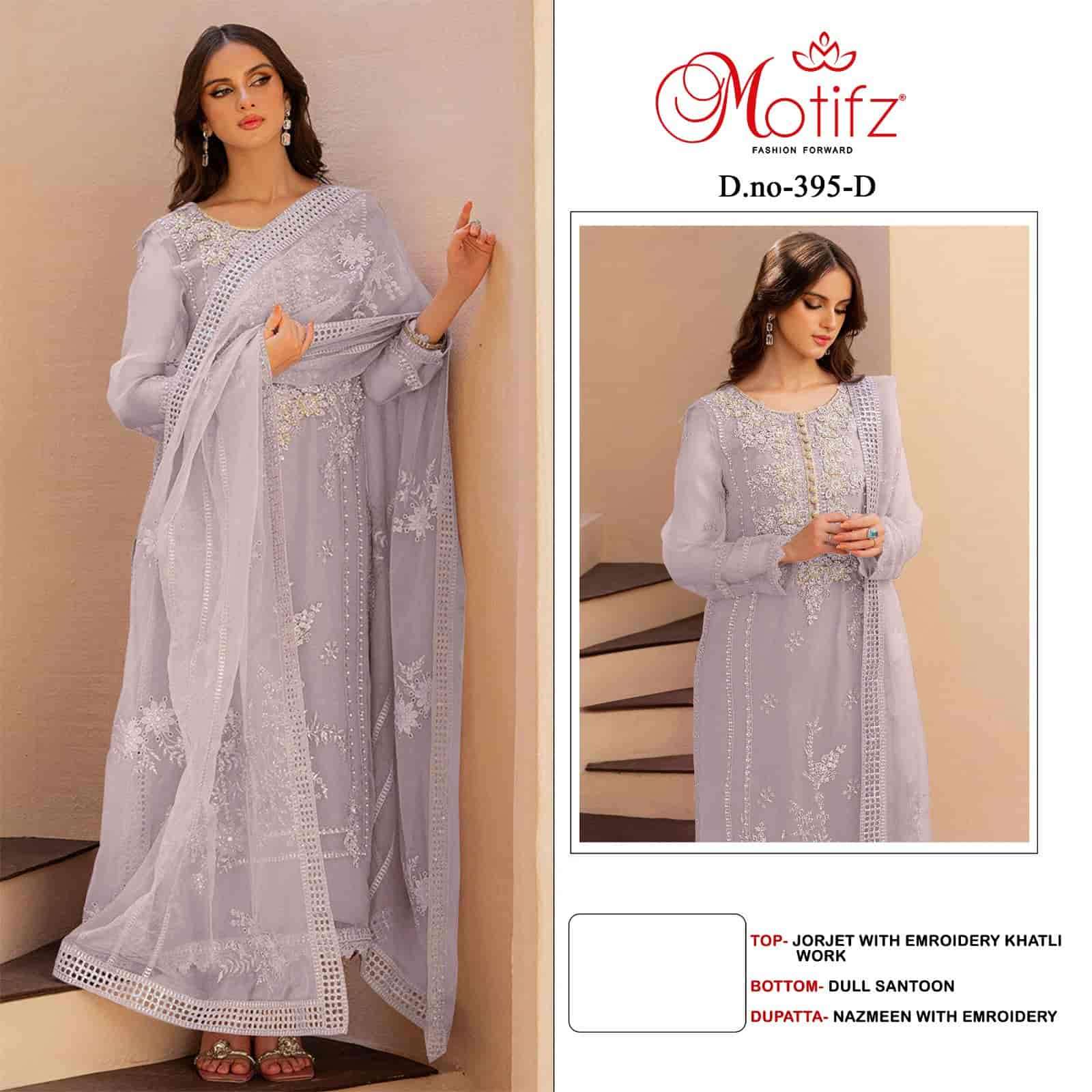 Motifz 395 Colors Pakistani Festive Wear Style Latest Designer Salwar Suit Exporter view 2