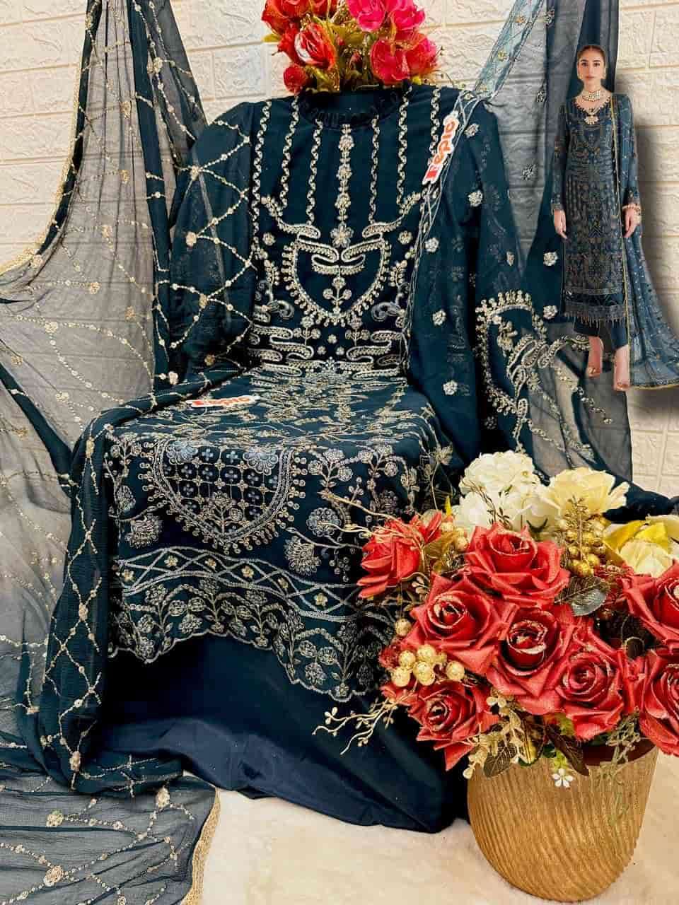 Fepic Rosemeen Heavy Embroidered Pakistani Suit view 3