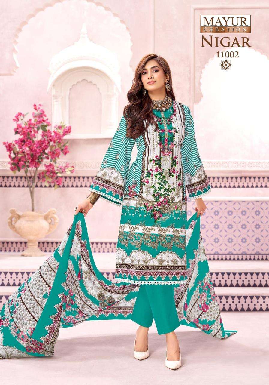 Mayur Nigar Vol 11 Cotton Unstitched Salwar Suit view 2