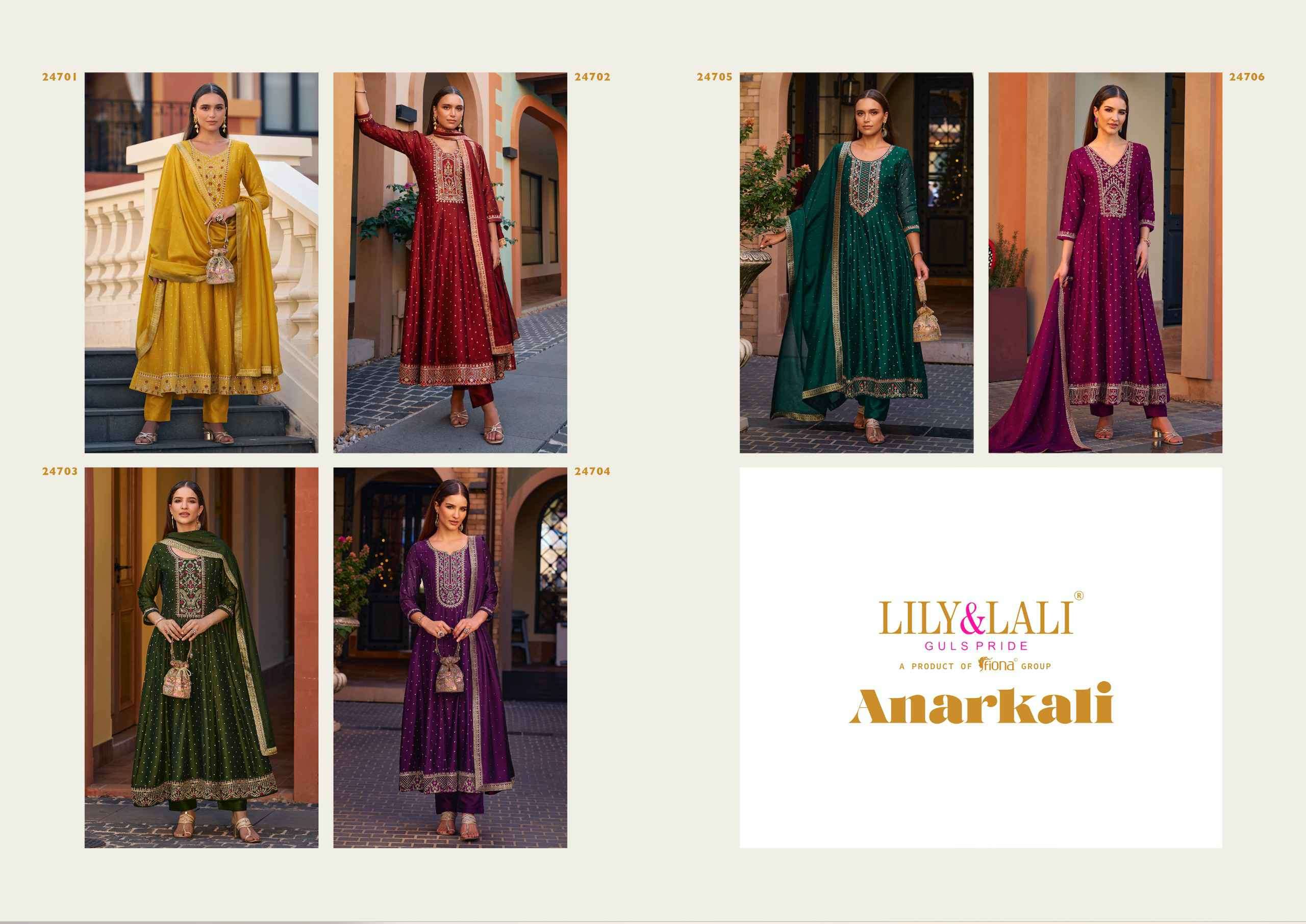 Lily And Lali Anarkali Premium Designs Anarkali Dress view 15