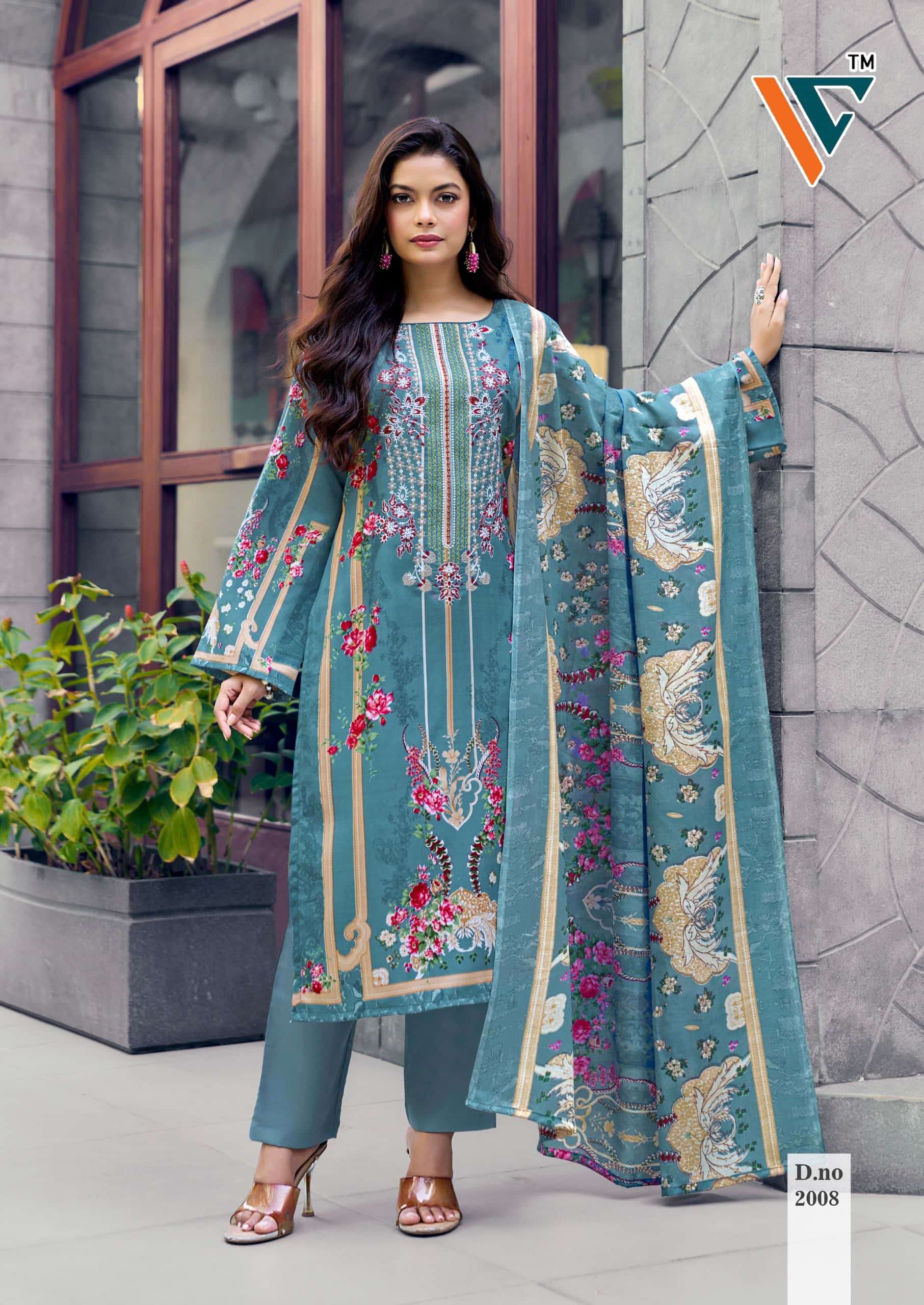 Vandana Fashion Madhubala Vol 2 Exclusive Karachi Cotton Suit view 6