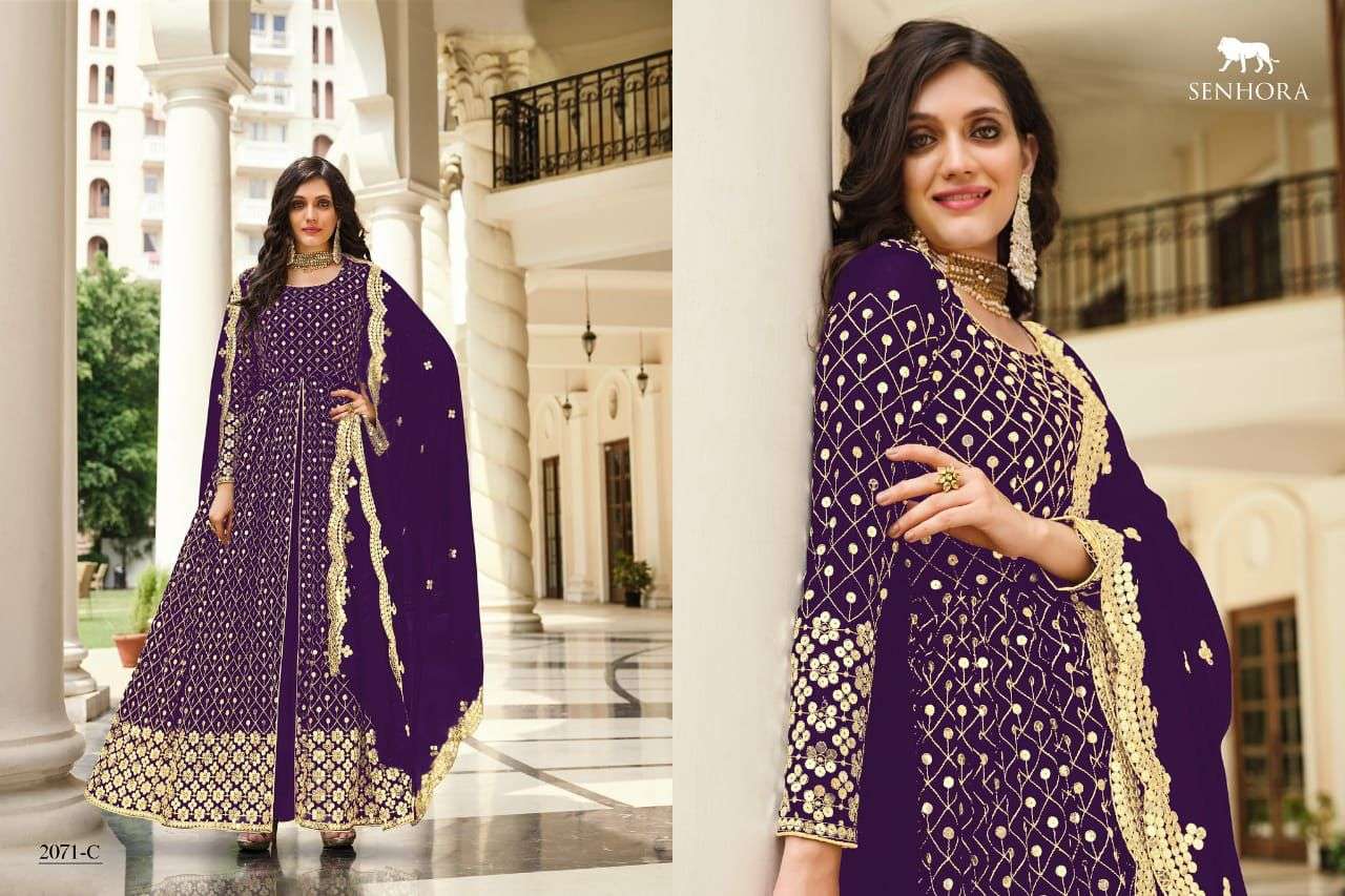 Senhora Moksa Designer Anarkali Suit New Collection view 2