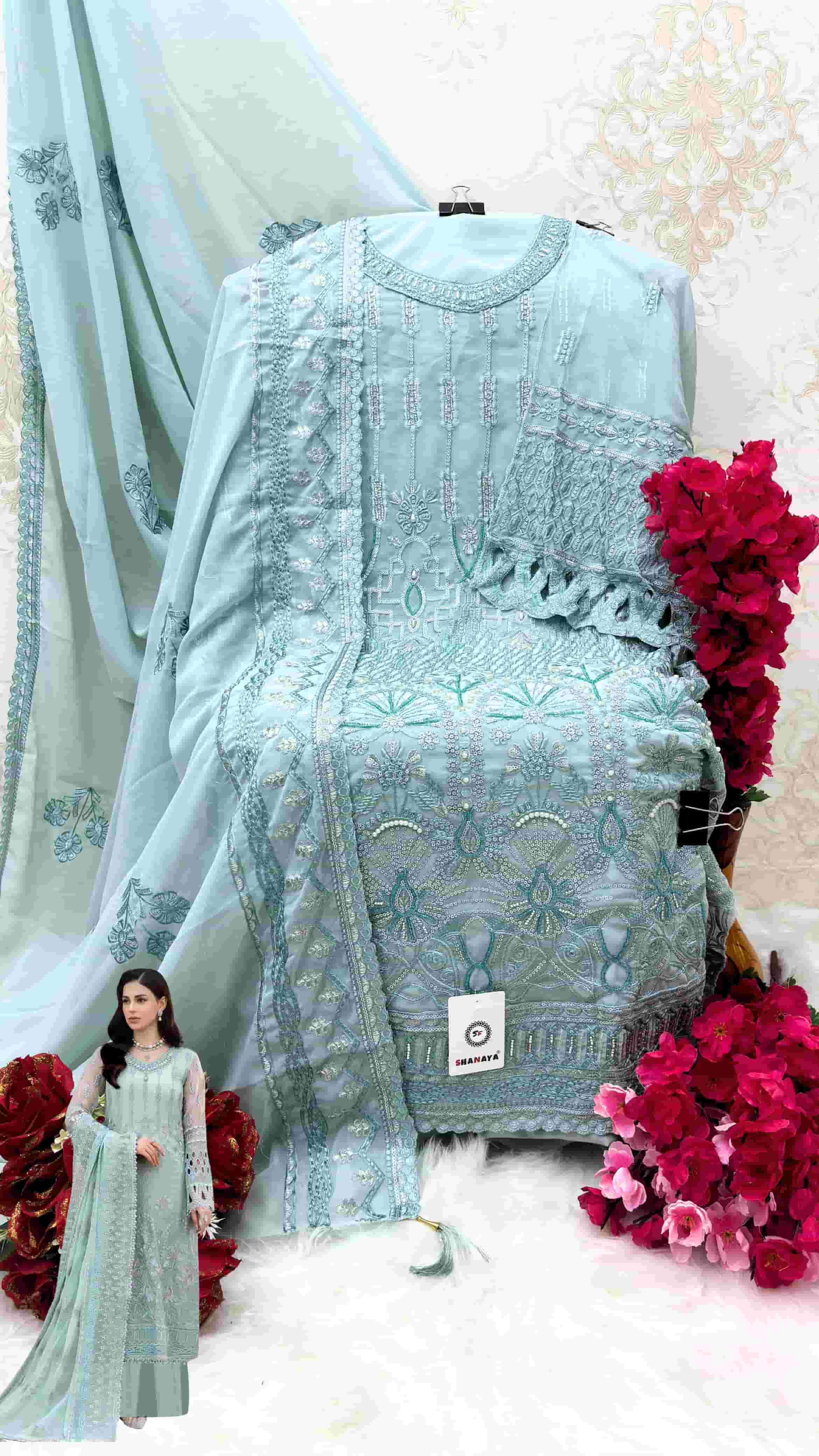 Shanaya S 173 Pakistani Georgette Suit view 2
