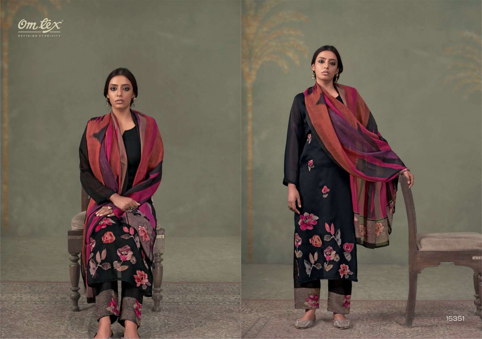 Omtex Ferisha Premium Style Organza Salwar Suit Collection view 4