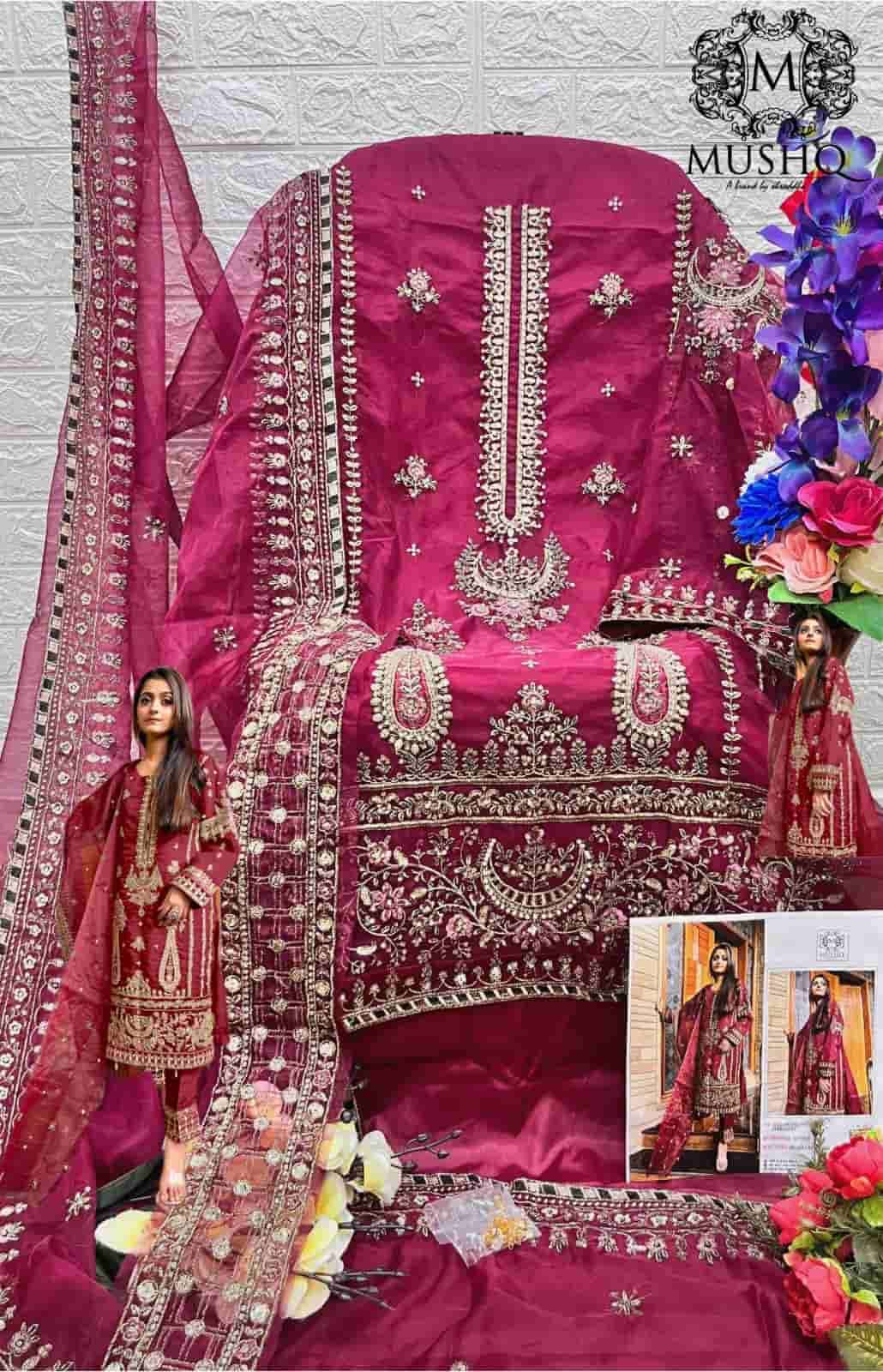 Mushq M 187 Colors Pakistani Suit Collection view 15