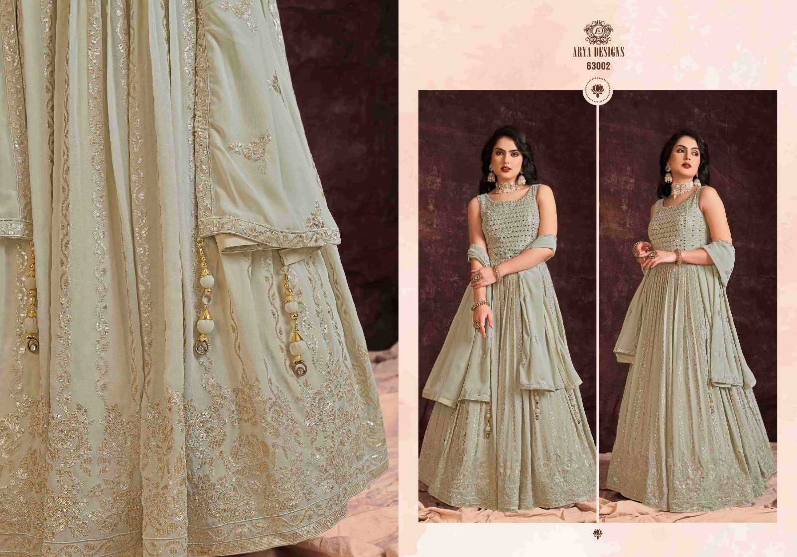 Arya Designs Zoya Vol 3 Latest Designer Wedding Wear Gown New Arrivals view 5