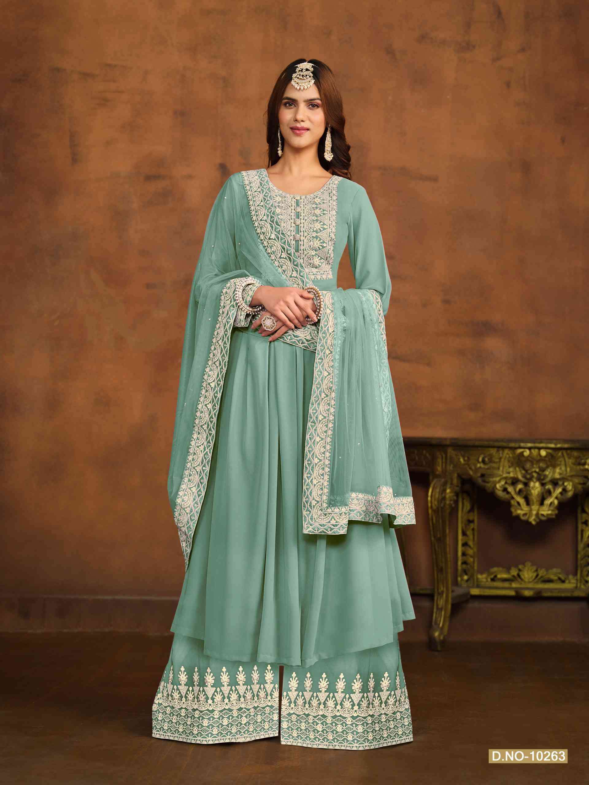 Anjubaa Vol 26 Latest Designer Palazzo Dress Exporters New Collection view 8