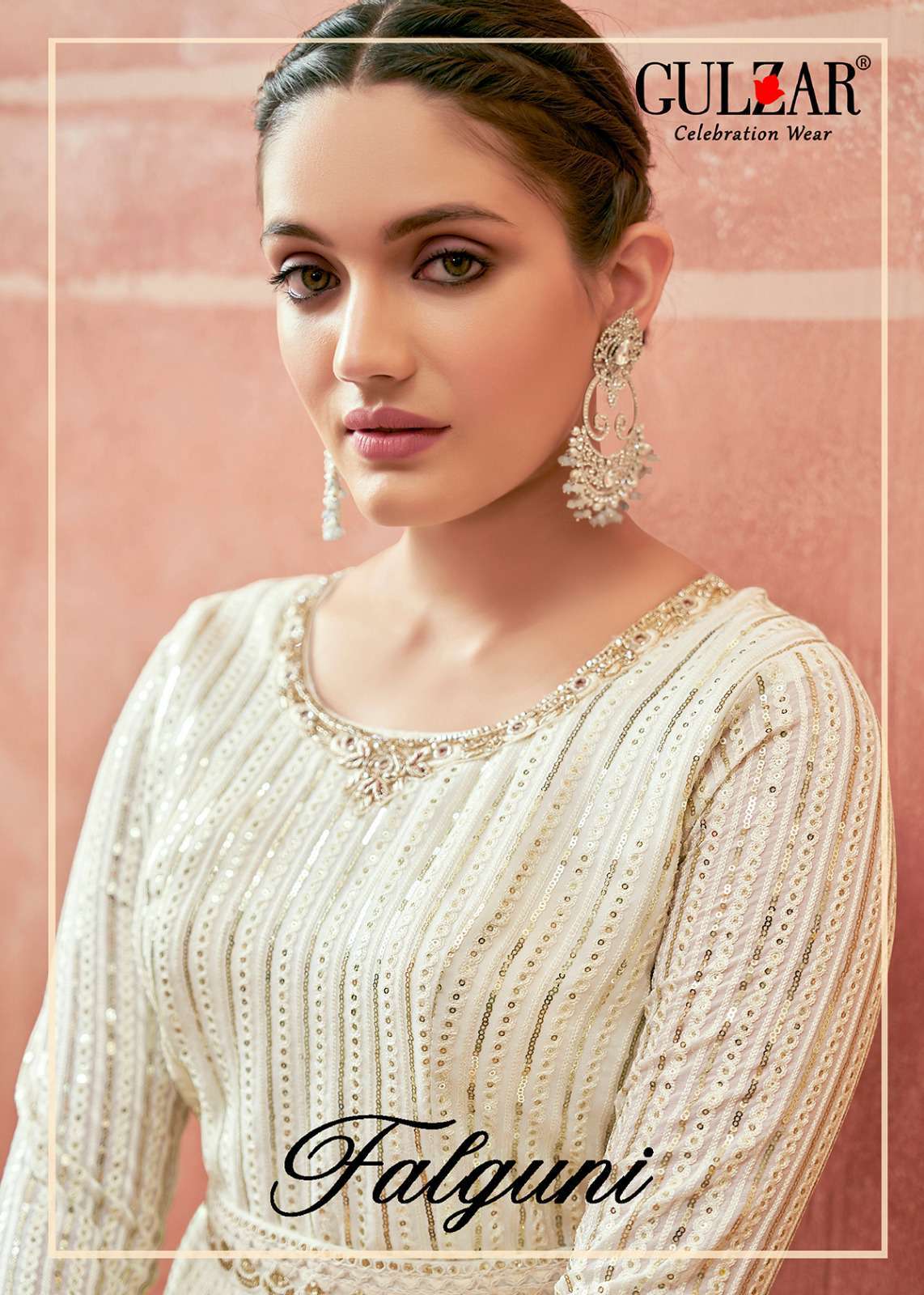 Gulzar Falguni 2035 To 2039 Traditional Wear Gown Dupatta Set Latest Collection view 2