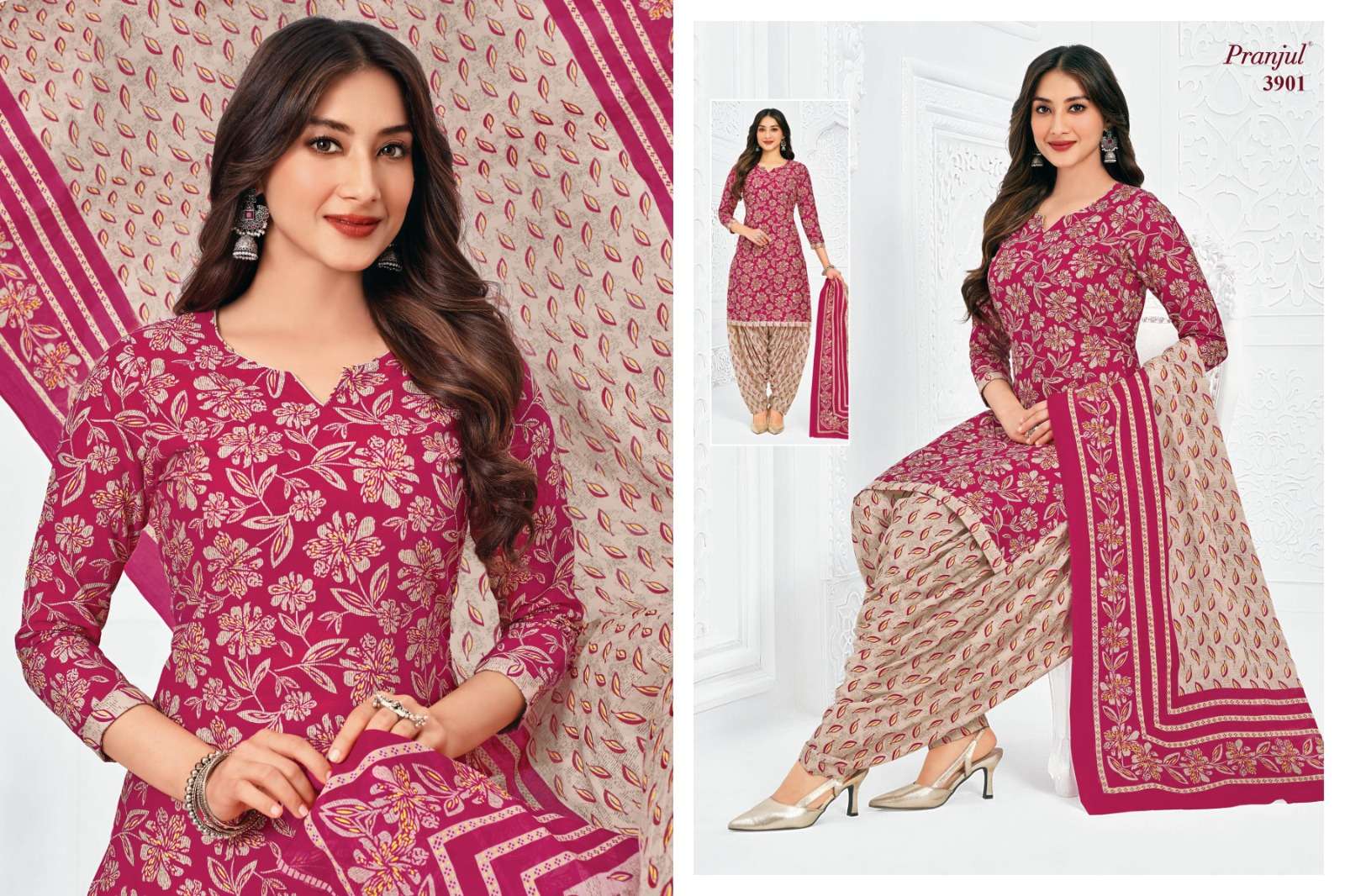 Pranjul Priyanshi Vol 39 Pure Cotton Dress Material view 17