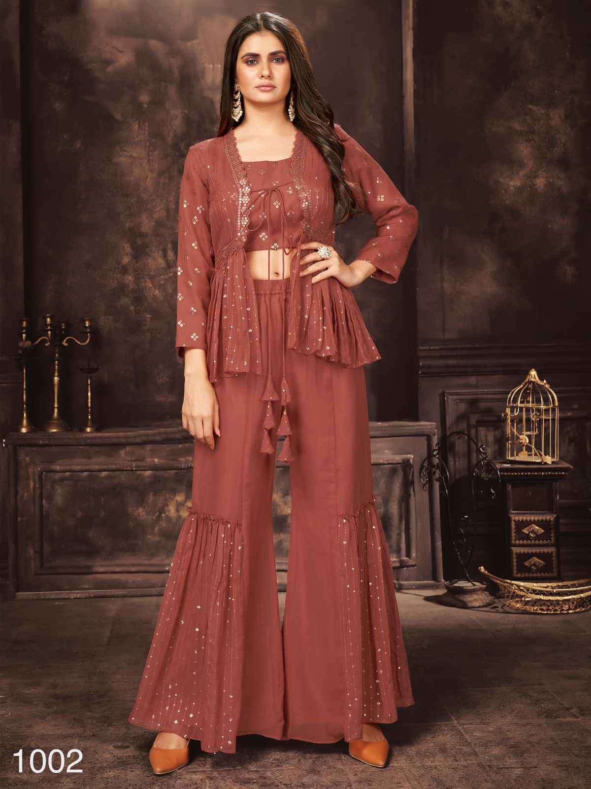 Anjani Art Couture Collection Vol 1 1001 To 1006 Partywear Designer Outfit view 19