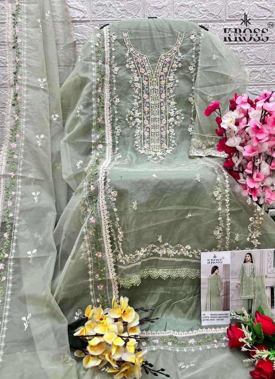 Kross Kulture KK 077 Colors Festive Wear Style New Designer Pakistani Suit view 8