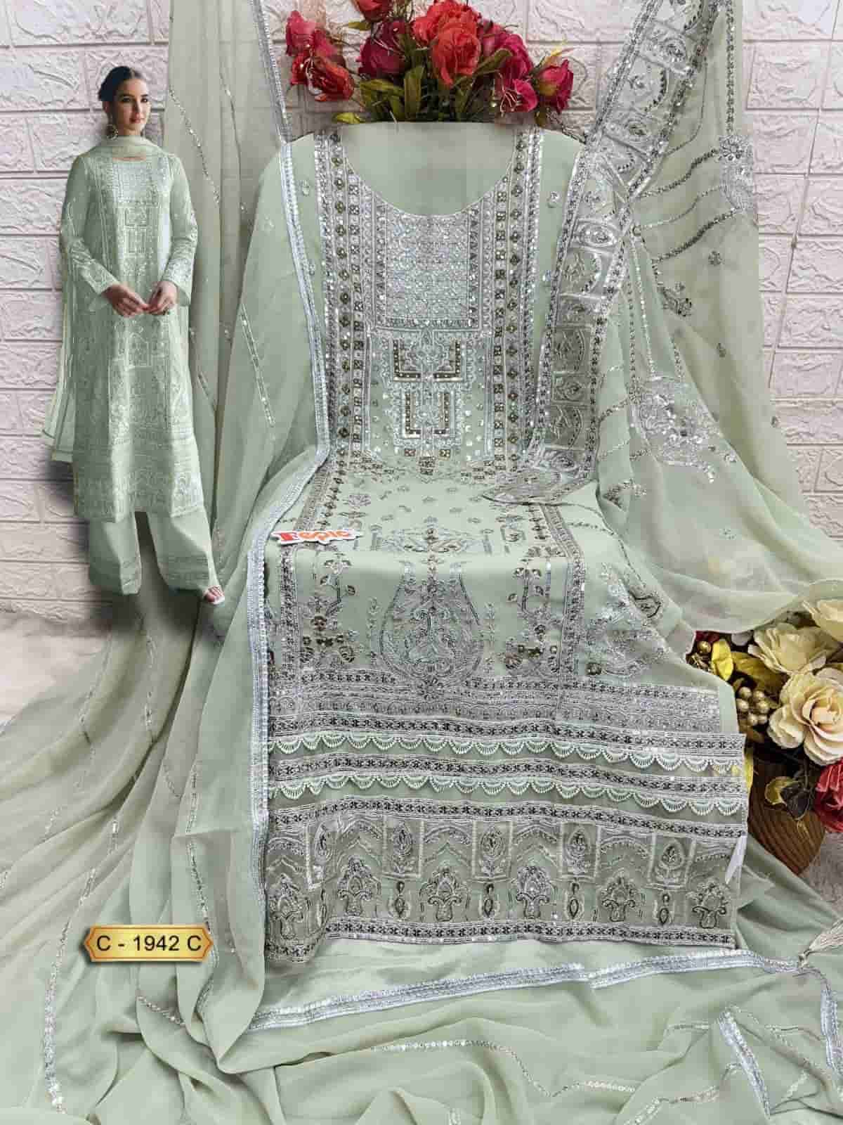 Fepic C 1942 C Latest Embroidered Style Pakistani Salwar Kameez view 2