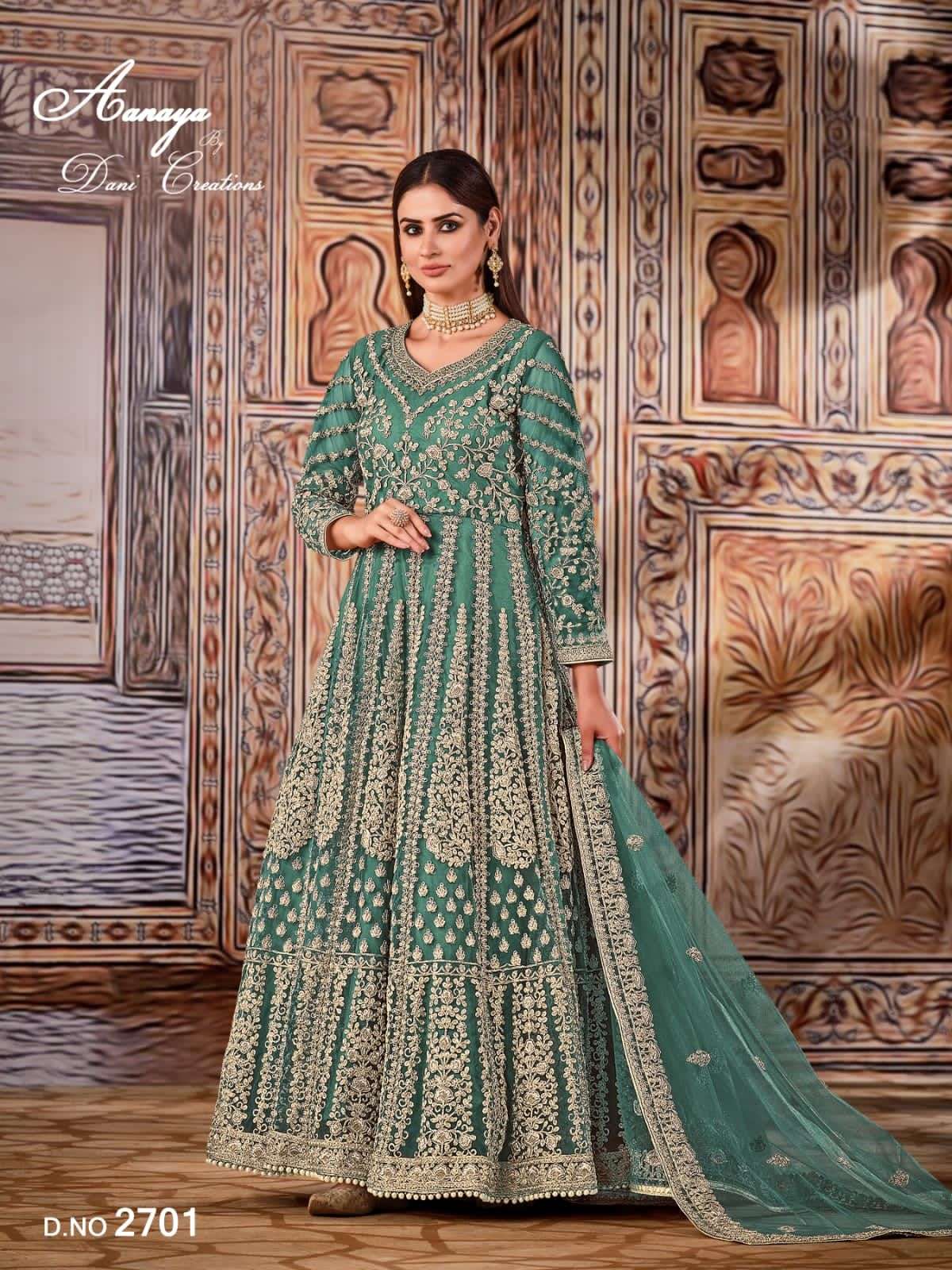 Aanaya Vol 127 Designer Work anarkali Salwar Kameez view 8