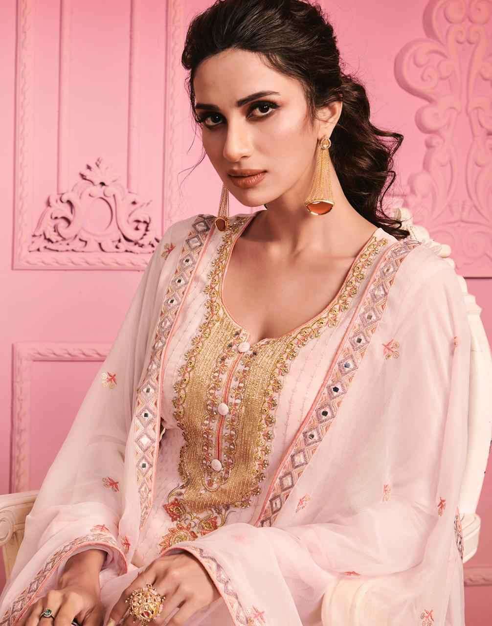Aliizeh Murad Vol 1 Party Wear Straight Suit Collection at Best Rate view 12