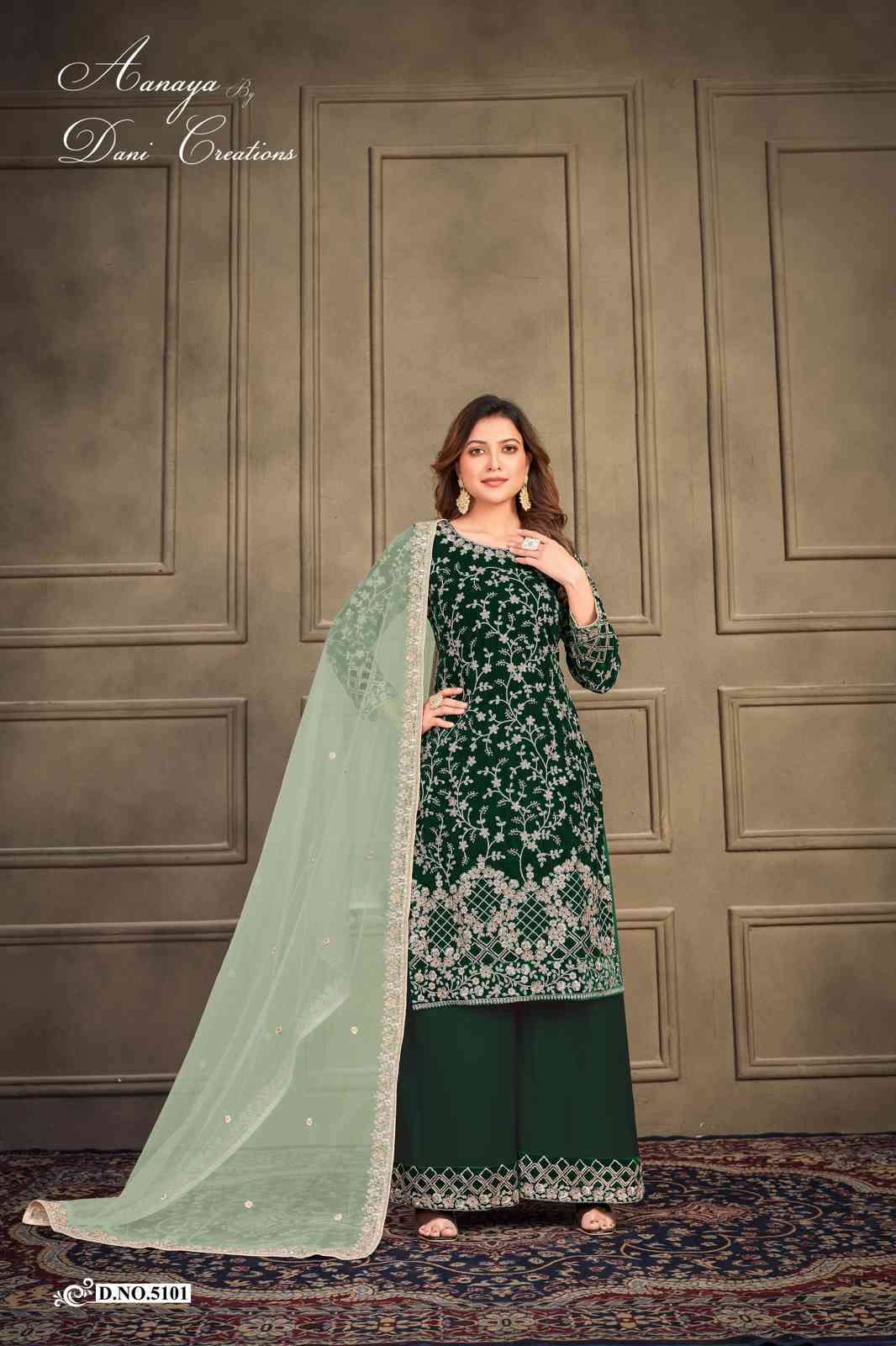 Aanaya Vol 151 Party Wear Velvet Salwar Kameez view 8