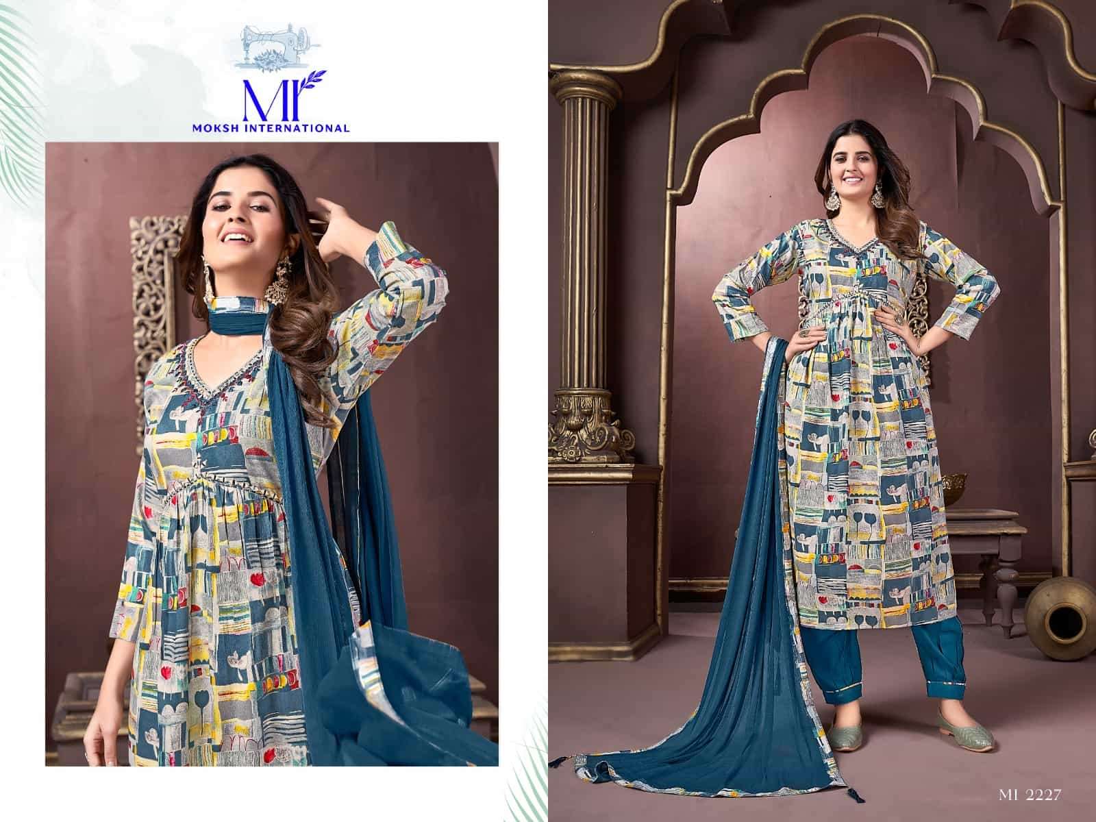 Moksh Afgani Alia Premium Rayon Salwar Suit view 2