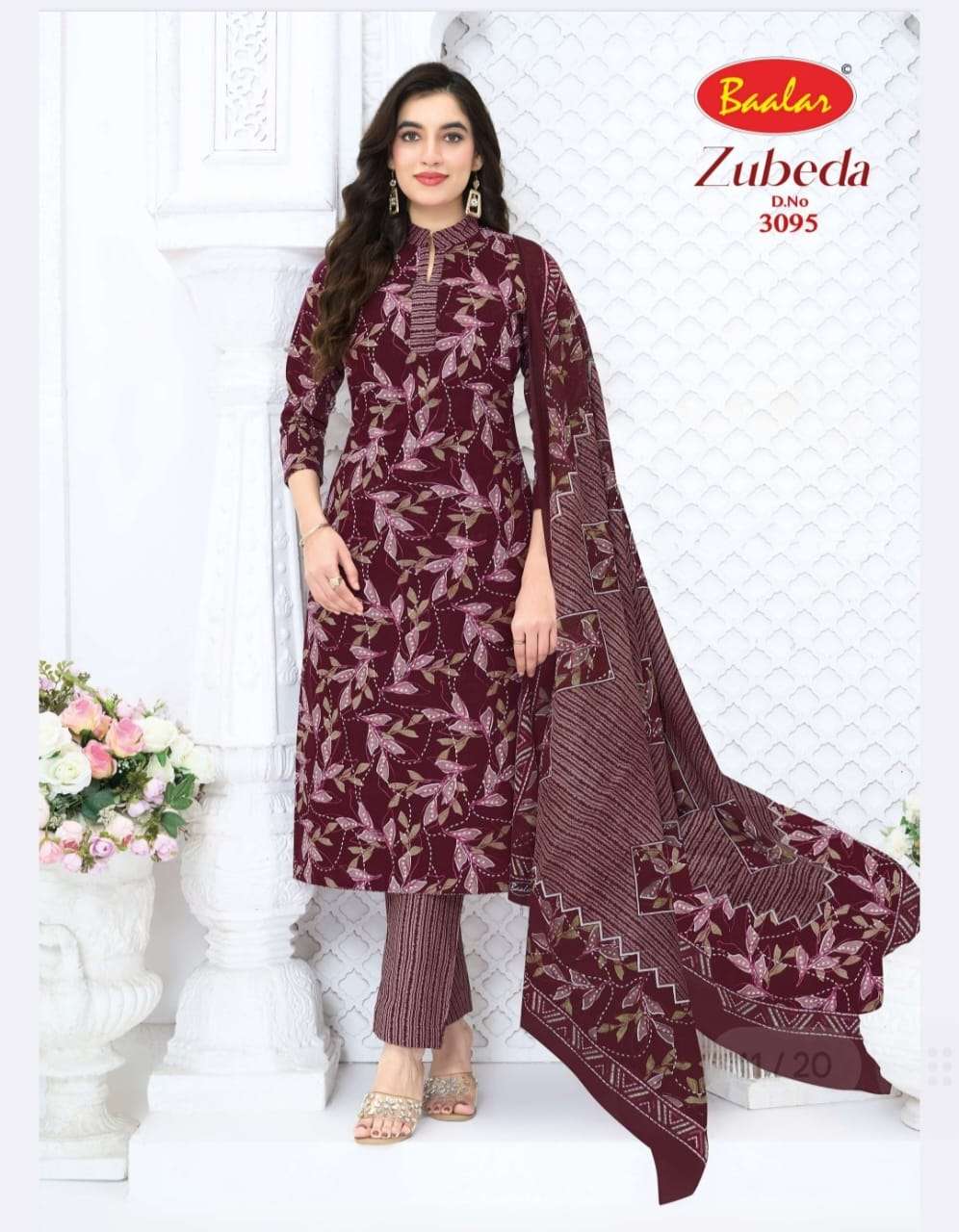 Baalar Zubeda Vol 30 Exclusive Printed Cotton Dress Catalog Wholesales Best view 14