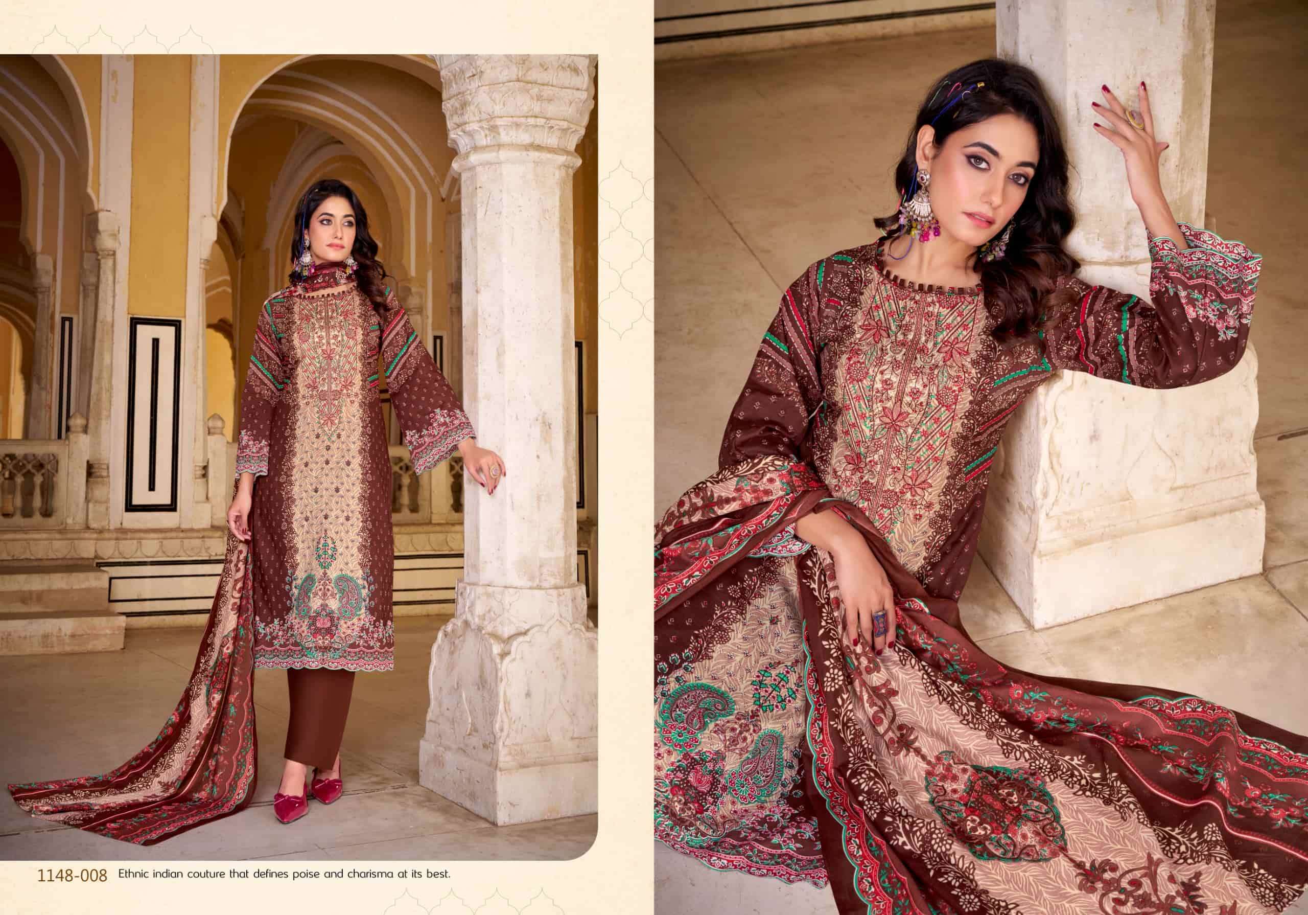 Romani Aarzu Vol 32 Fancy Cotton Dress Material Catalog view 13