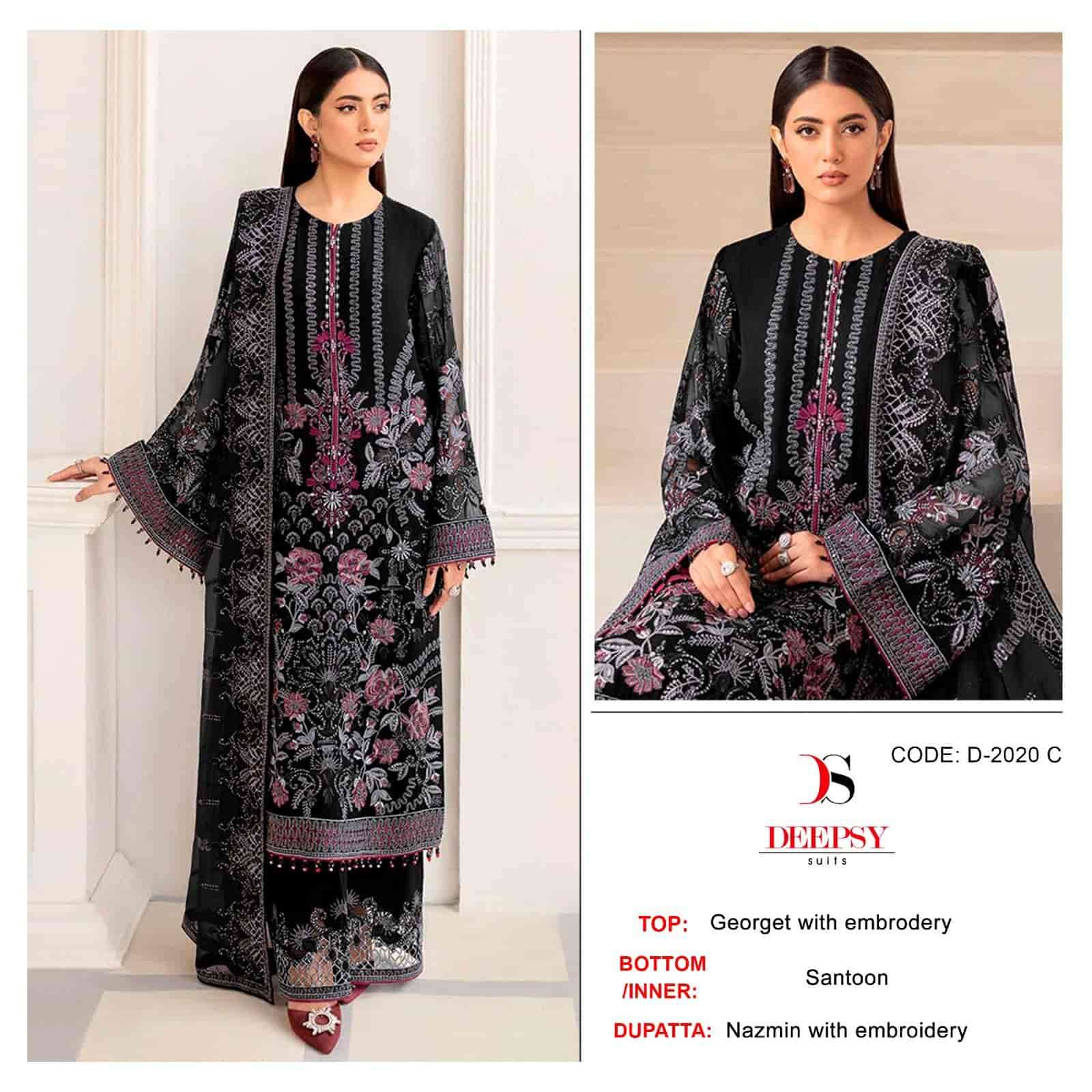 Deepsy D 2020 Colors Pakistani Festive Wear Style Designer Salwar Suit Wholesalers view 2