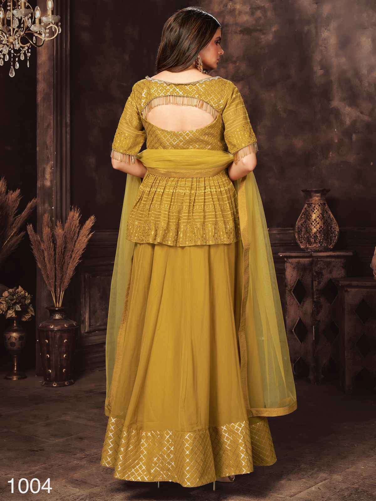 Anjani Art Couture Collection Vol 1 1001 To 1006 Partywear Designer Outfit view 5