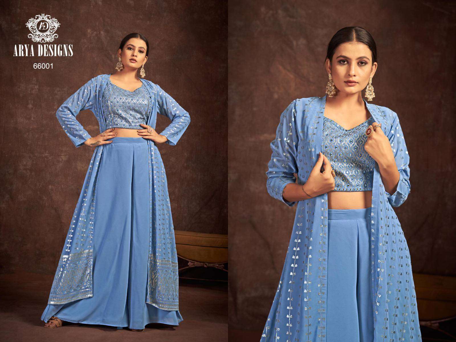 Arya Designs Blush Vol 4 Latest Designer 3 Piece Partywear Collection view 3