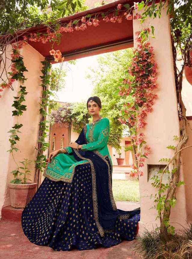 Radha Trends Sardarni Vol 2 771 To 775 Partywear Lehenga Style Designer Dress view 2