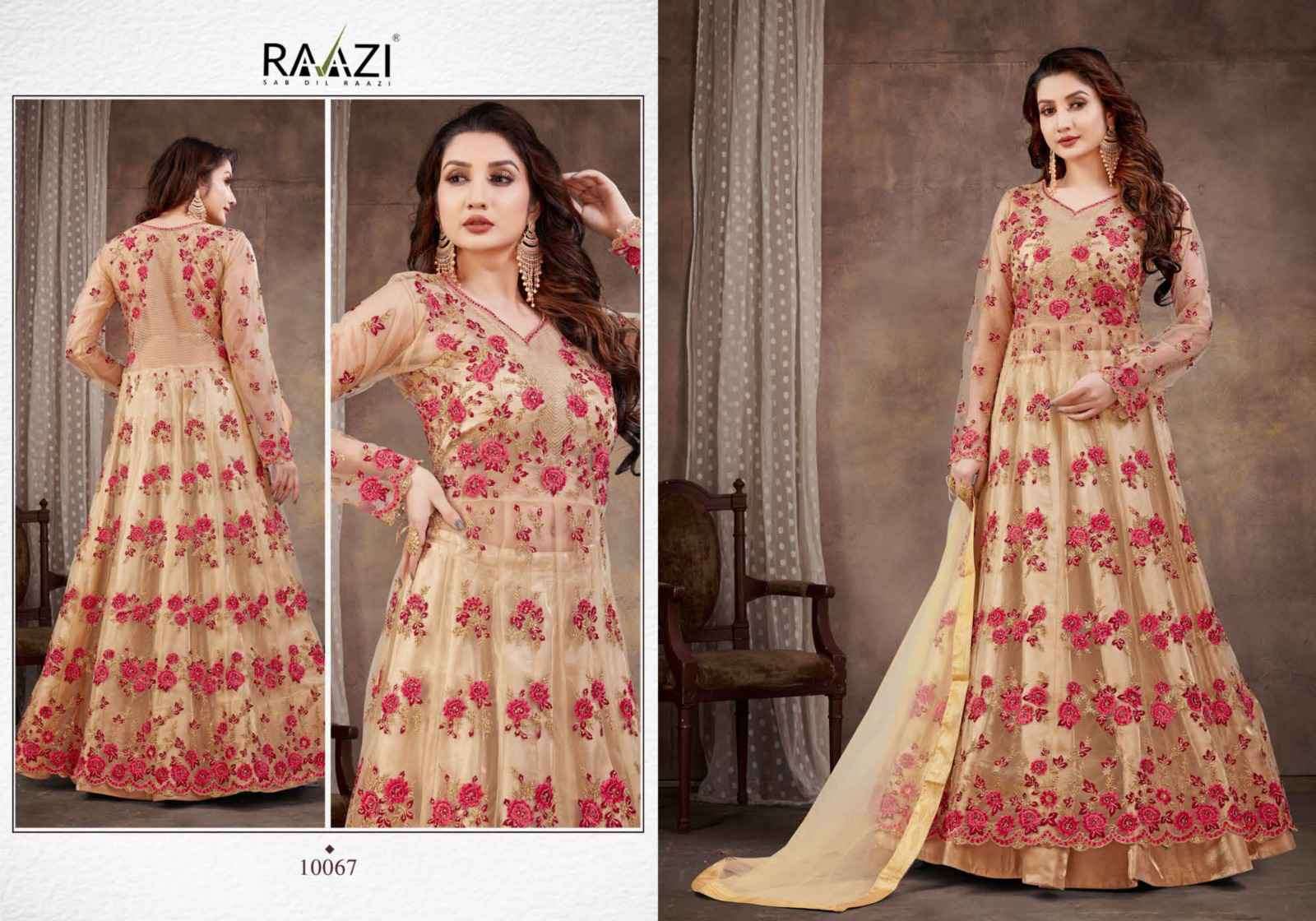 Rama Fashion Raazzi Neerja 10062 To 10069 Designer Party Wear Gown Exporter view 8