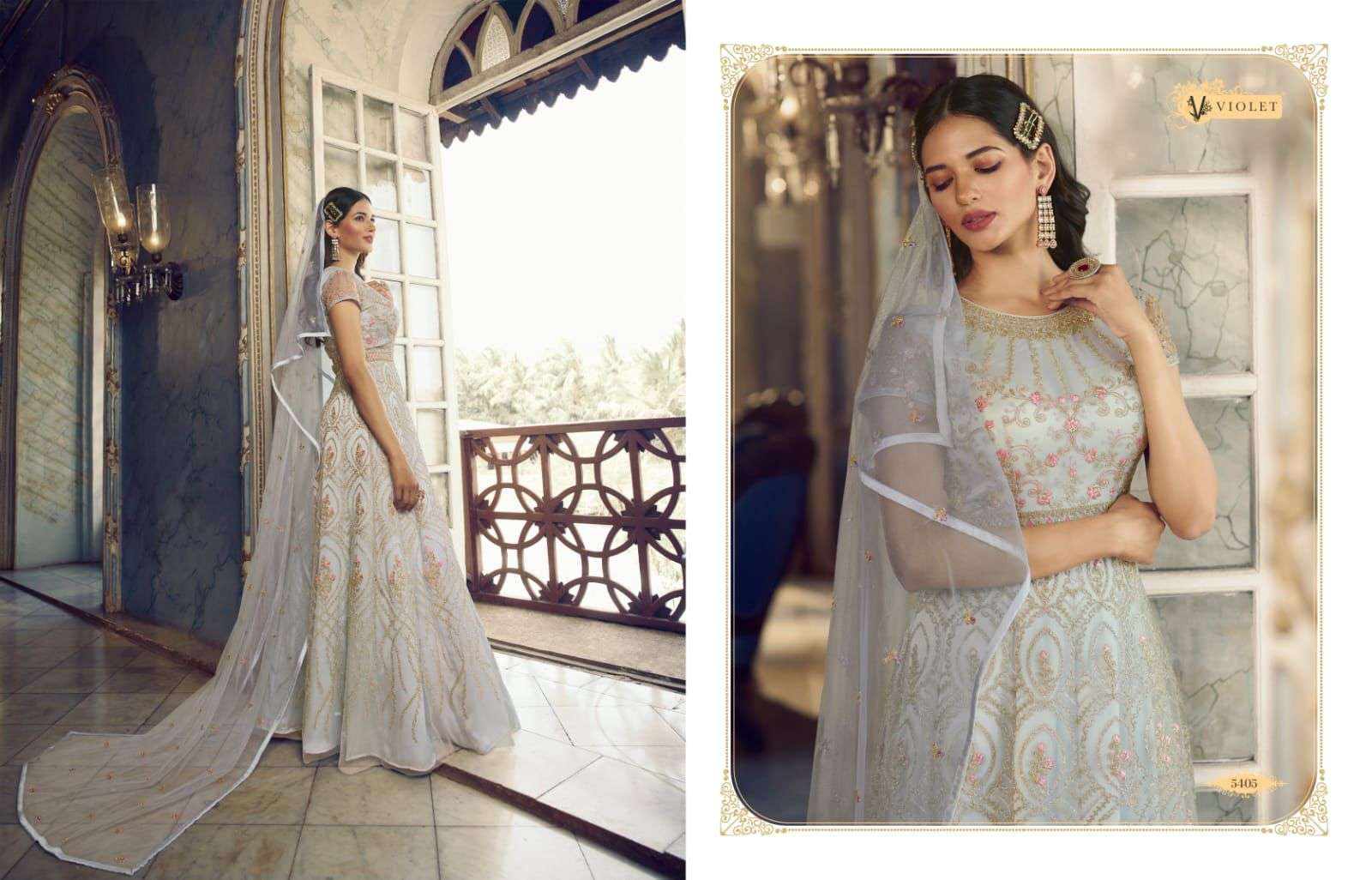 Swagat 5401 to 5408 Series party Wear Gowns Dress view 11