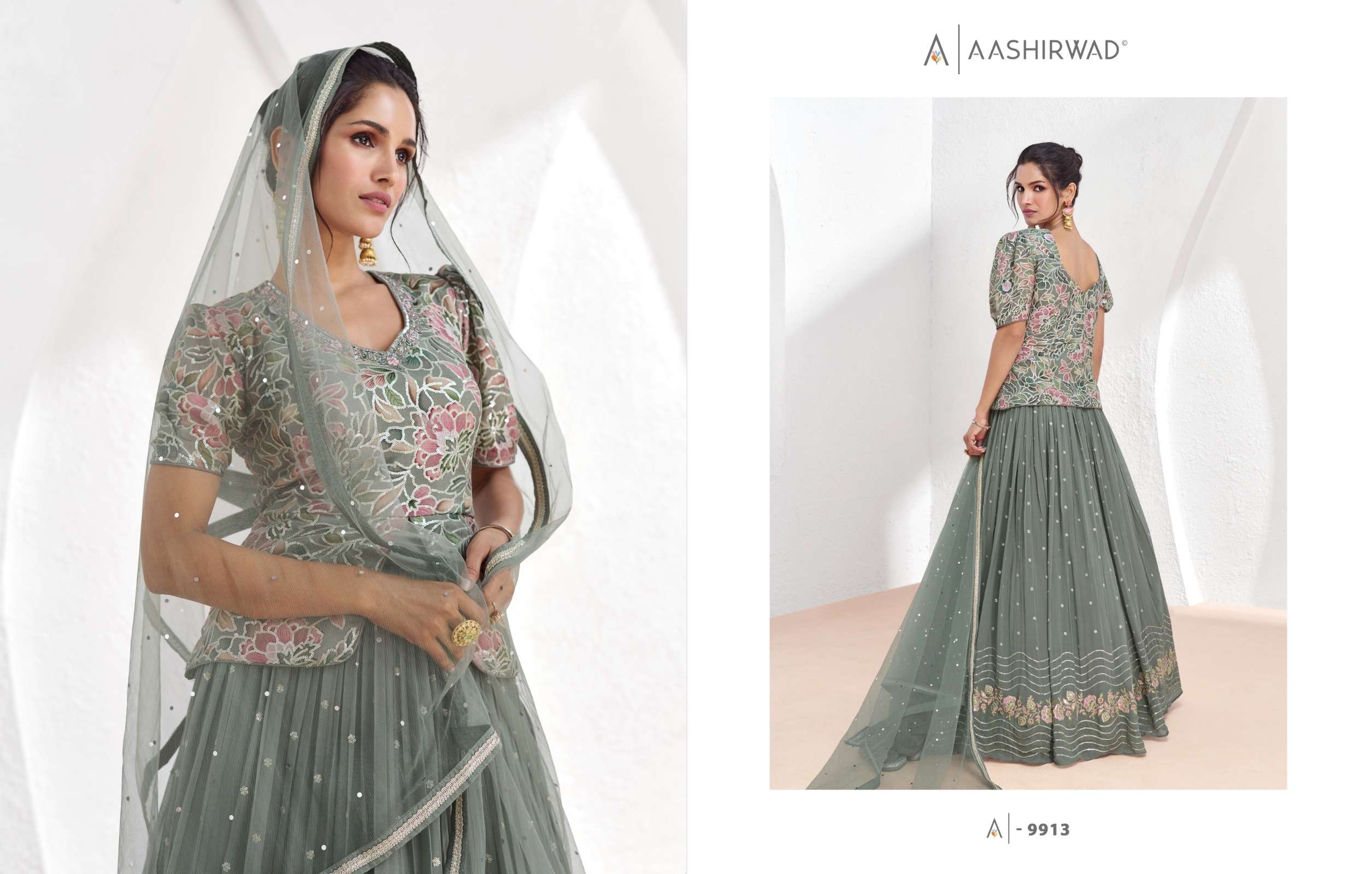 Aashirwad Aarzoo Indo-Western Readymade Dress view 3