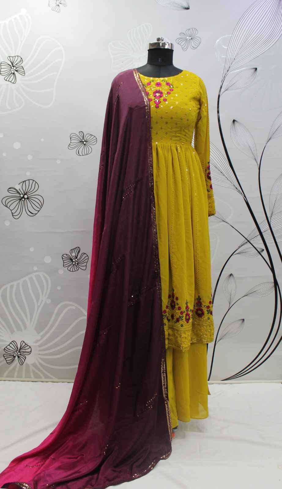 Shubhkala Flory Vol 37 Festive Collection Fancy Gharara Dress view 16