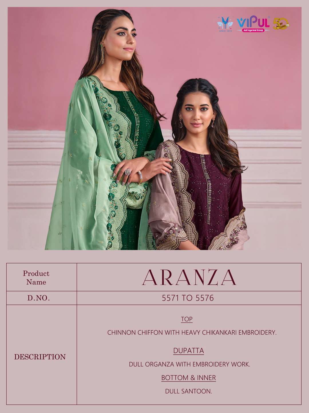 Vipul Aranza Wedding Collection Ladies Suit New Collection view 2