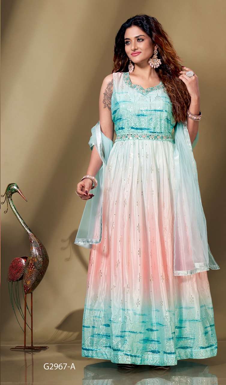 Amoha Trends C 2967 Designer Partywear Gown view 2