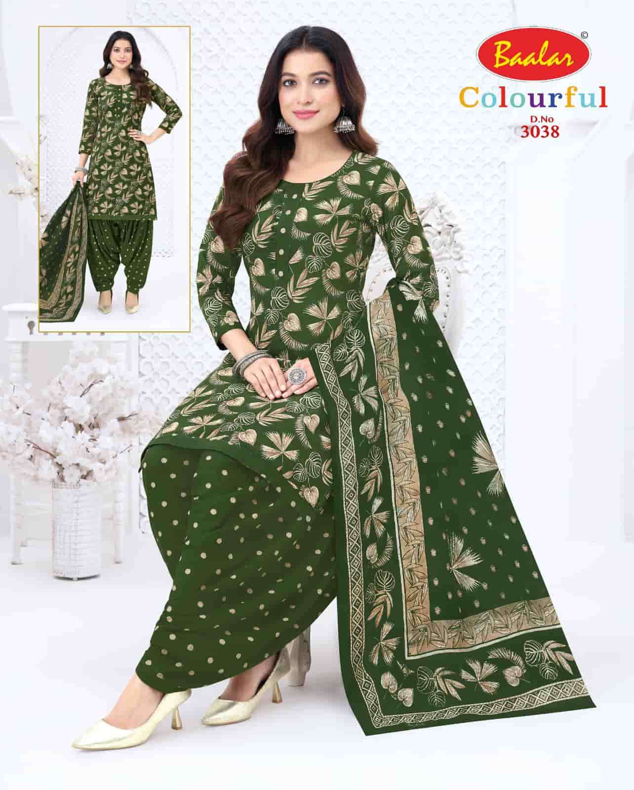 Baalar Colourful Vol 30 Pure Cotton Unstitch Salwar Suit view 48