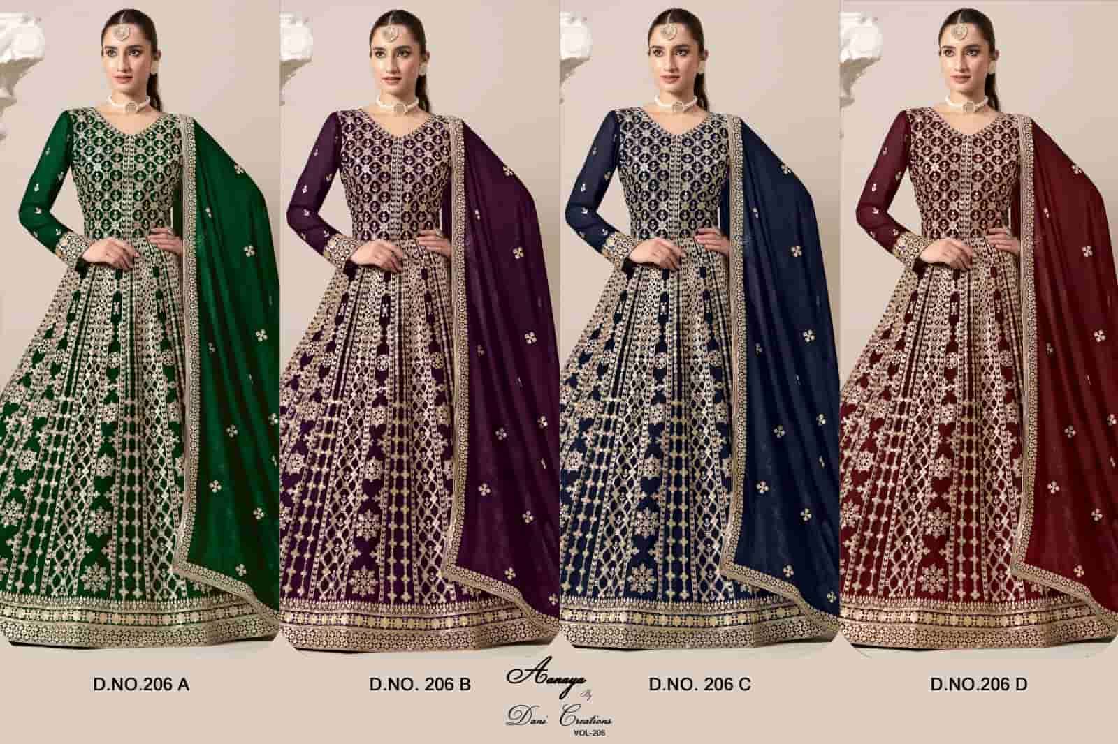 Twisha Aanaya Vol 206 Party Wear Style Designer Gowns Wholesalers view 9