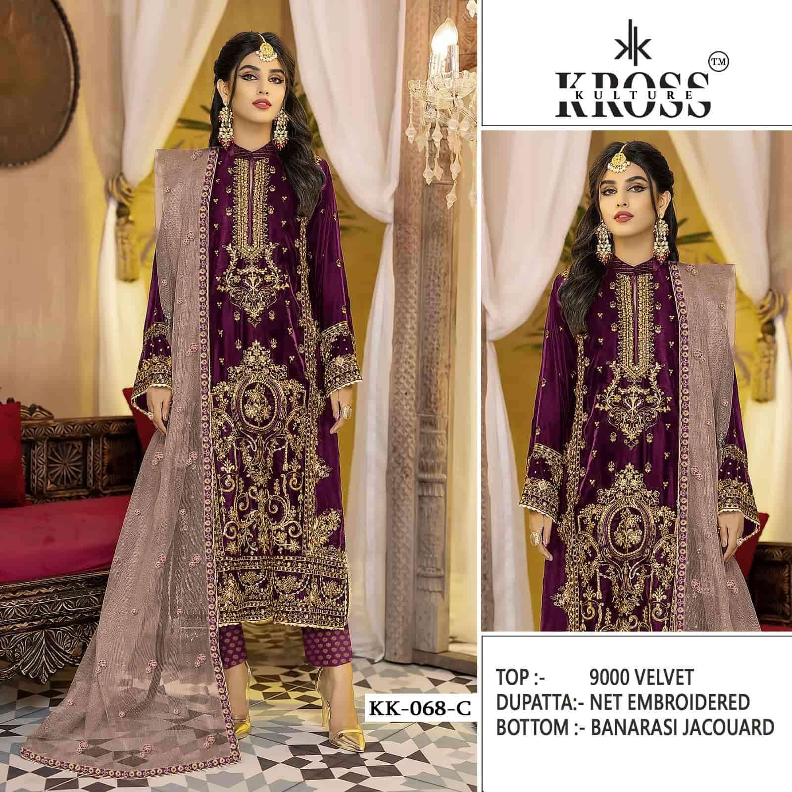 Kross Kulture KK 068 Colors Pakistani Exclusive Heavy Designer Winter Wear Collection view 3